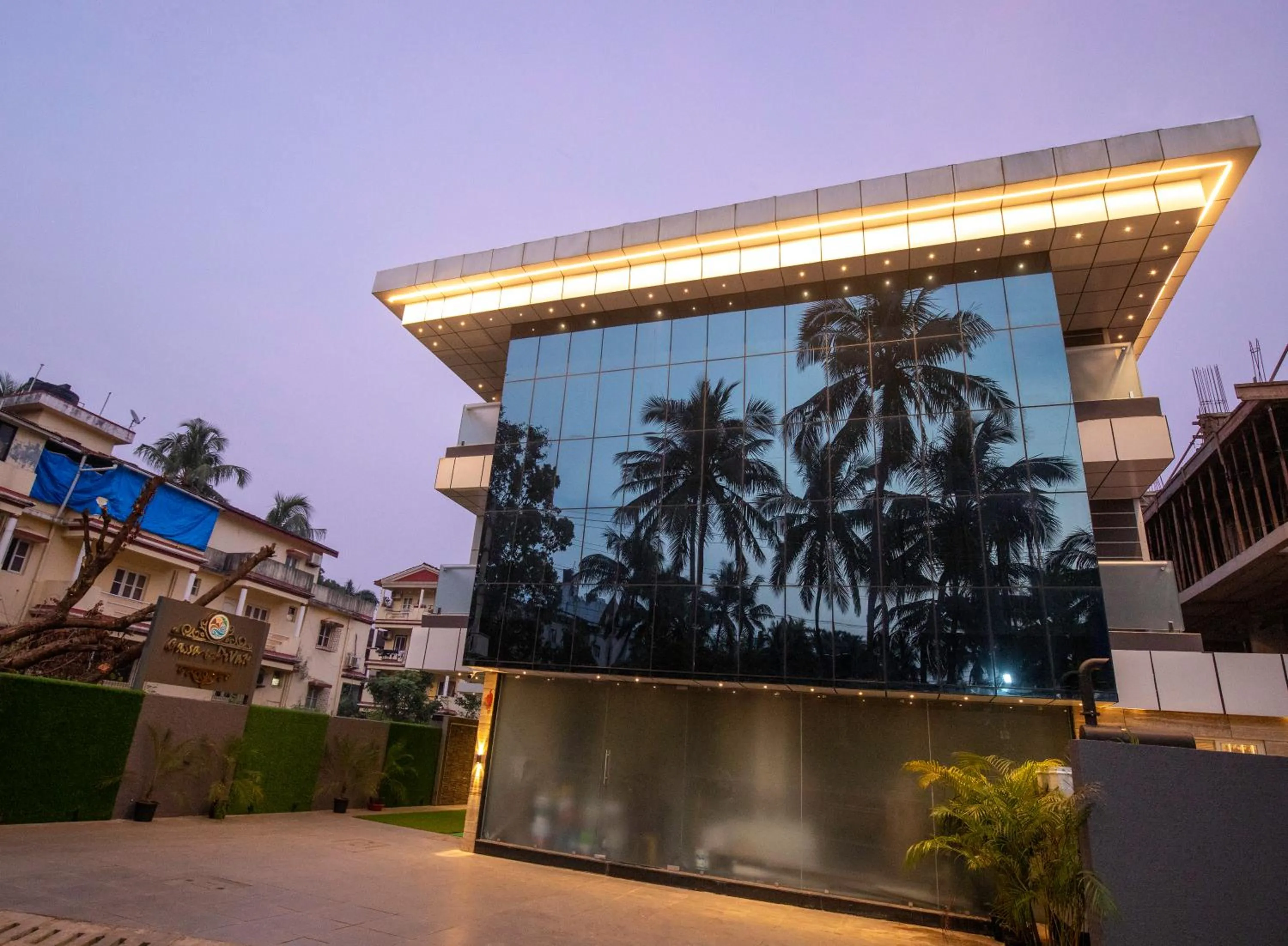 Property building in Divan Clarks Inn Goa