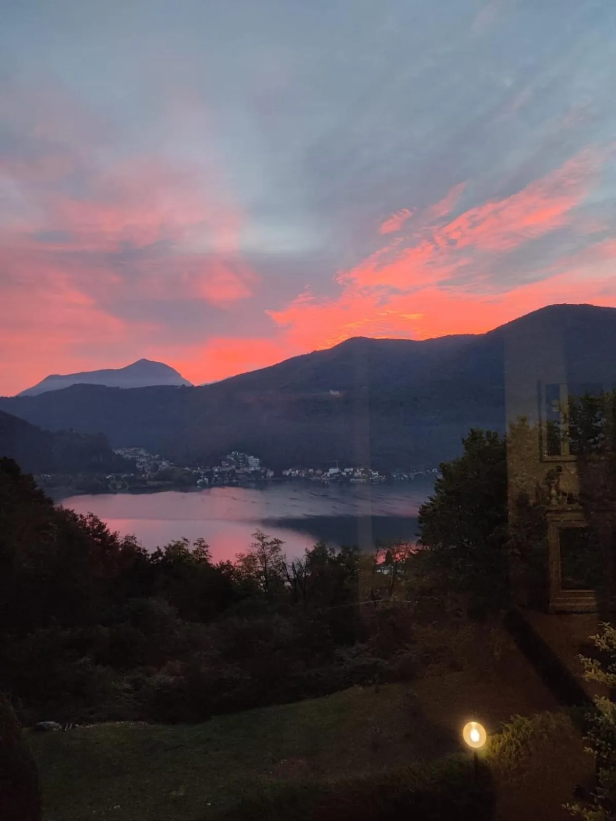 View (from property/room) in La Finestra sul Lago