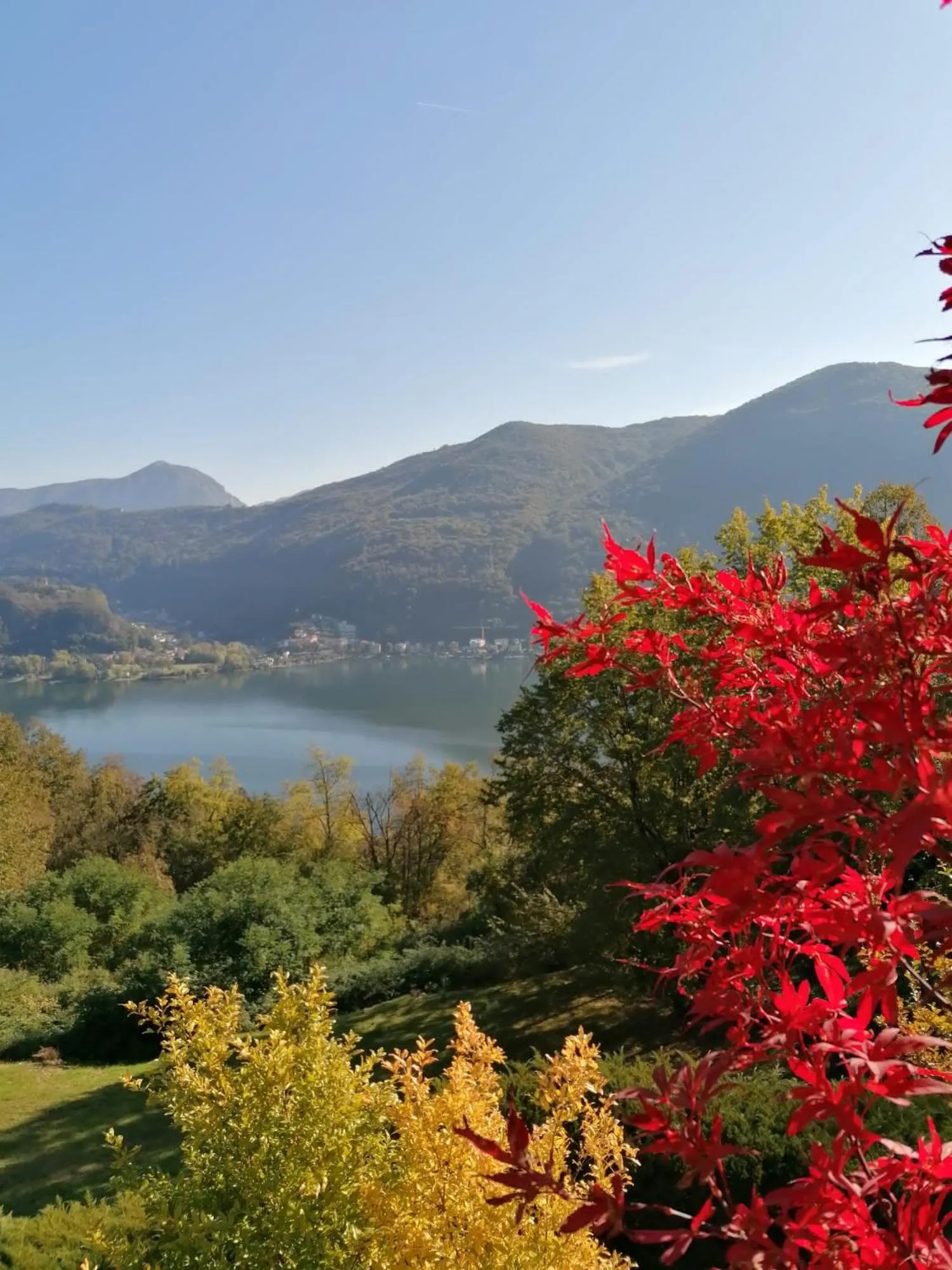 Natural landscape in La Finestra sul Lago