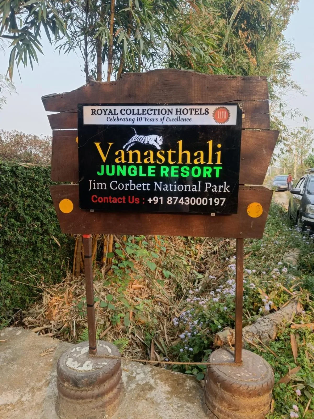 Property logo or sign in Vanasthali Jungle Resort Jim Corbett