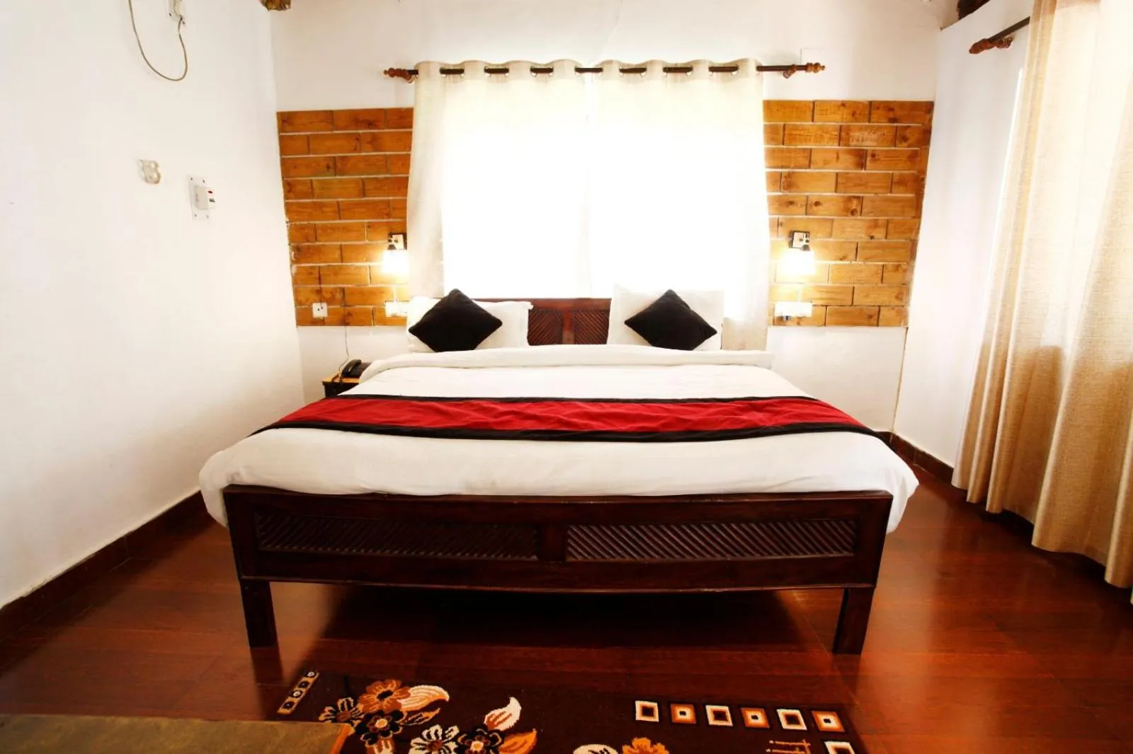 Photo of the whole room in Vanasthali Jungle Resort Jim Corbett