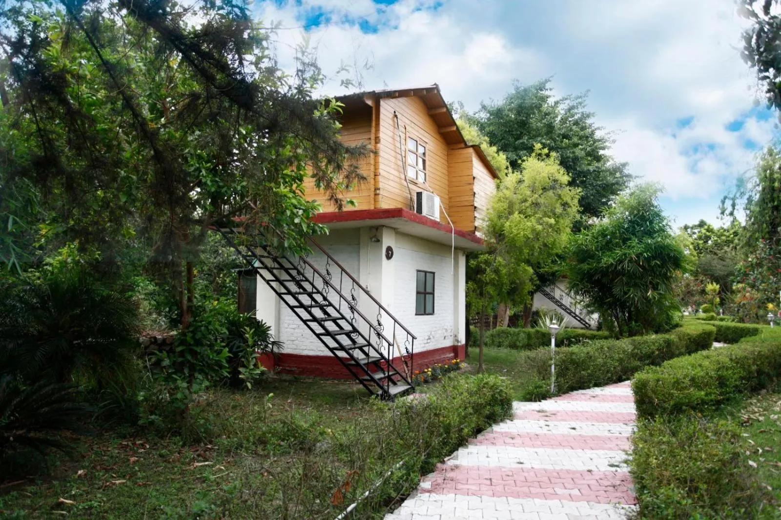 Property building in Vanasthali Jungle Resort Jim Corbett