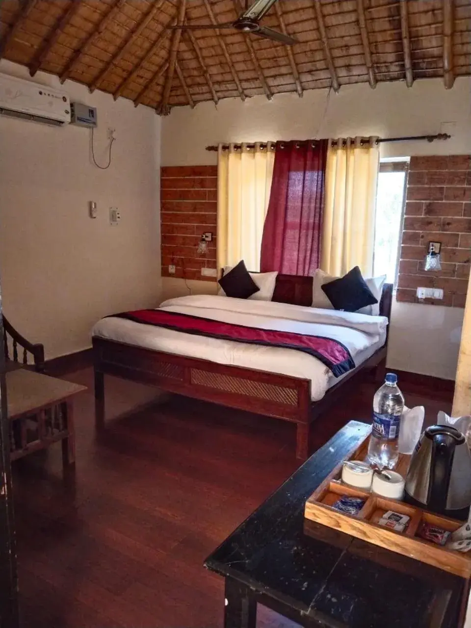 Bedroom in Vanasthali Jungle Resort Jim Corbett Bedroom in Vanasthali Jungle Resort Jim Corbett