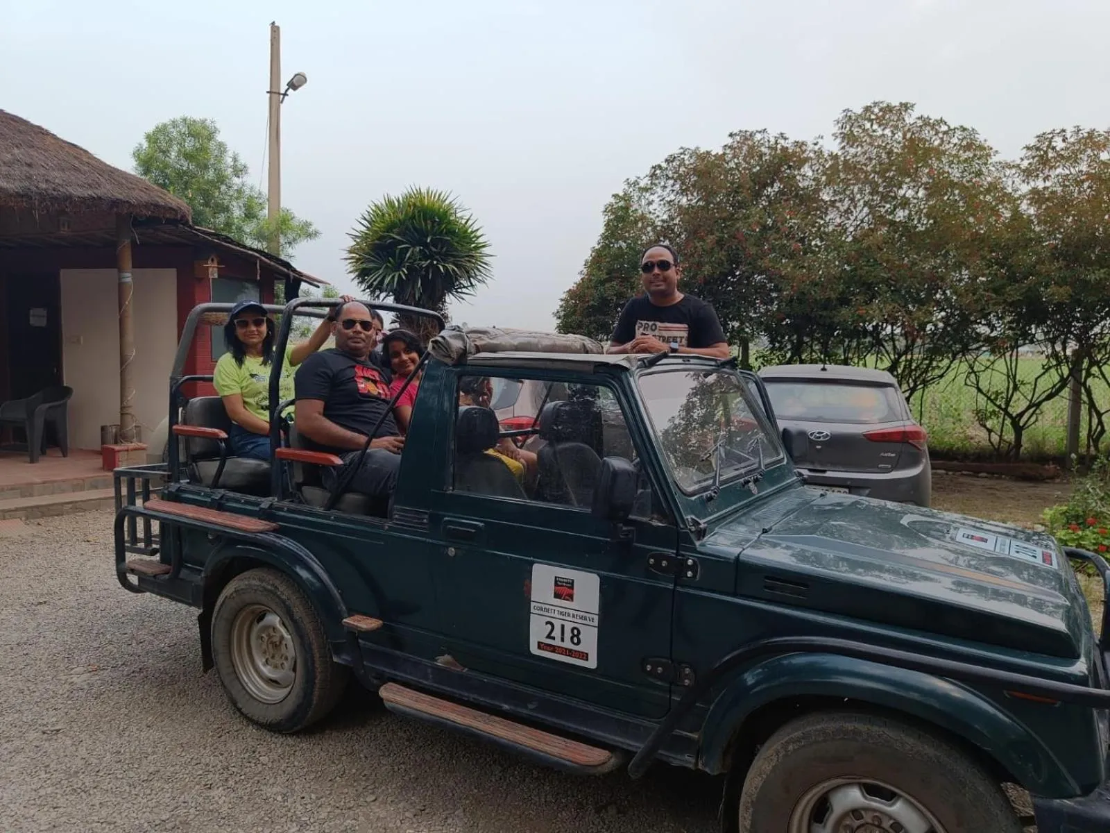 People in Vanasthali Jungle Resort Jim Corbett