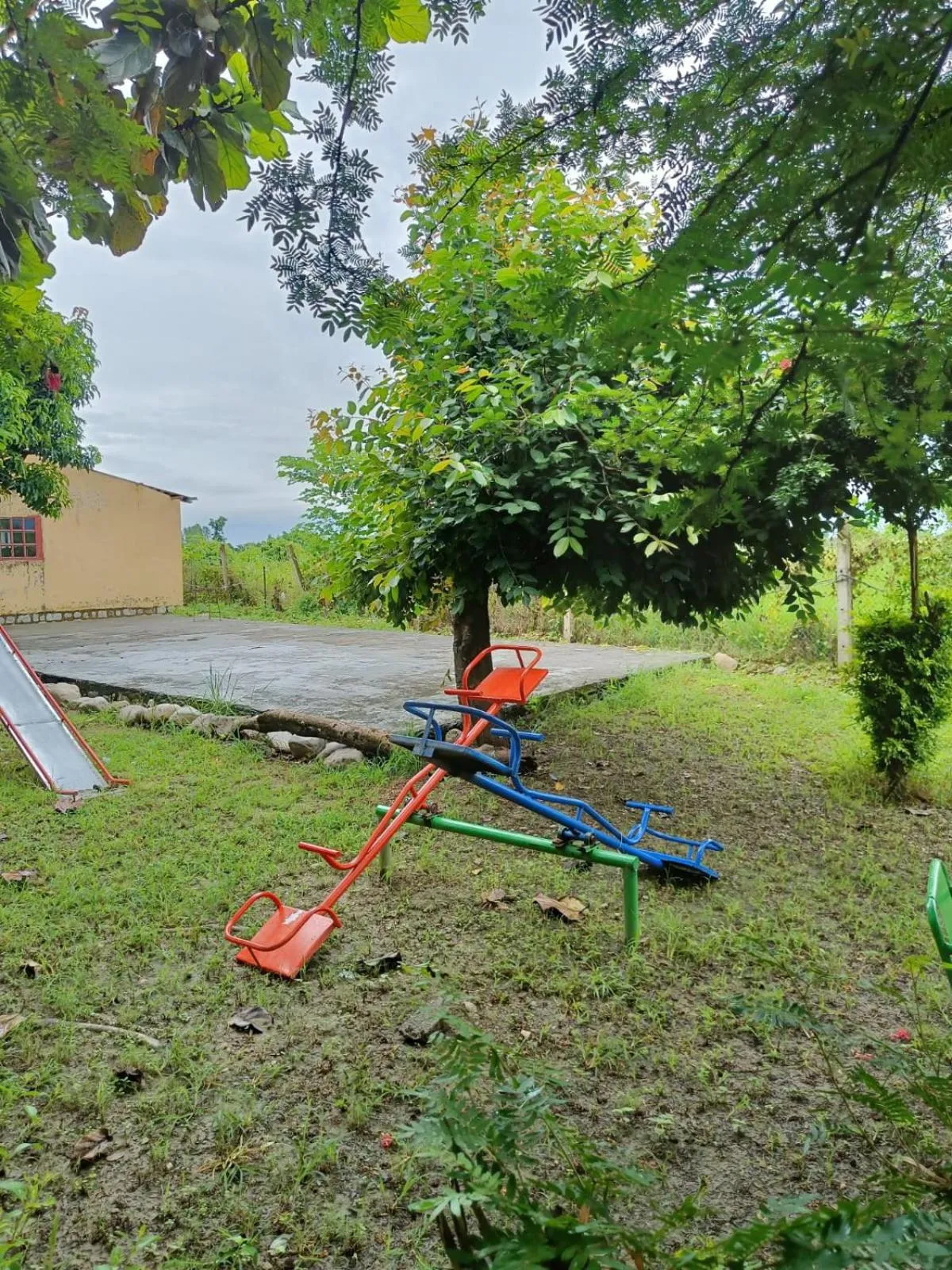 Garden view in Vanasthali Jungle Resort Jim Corbett