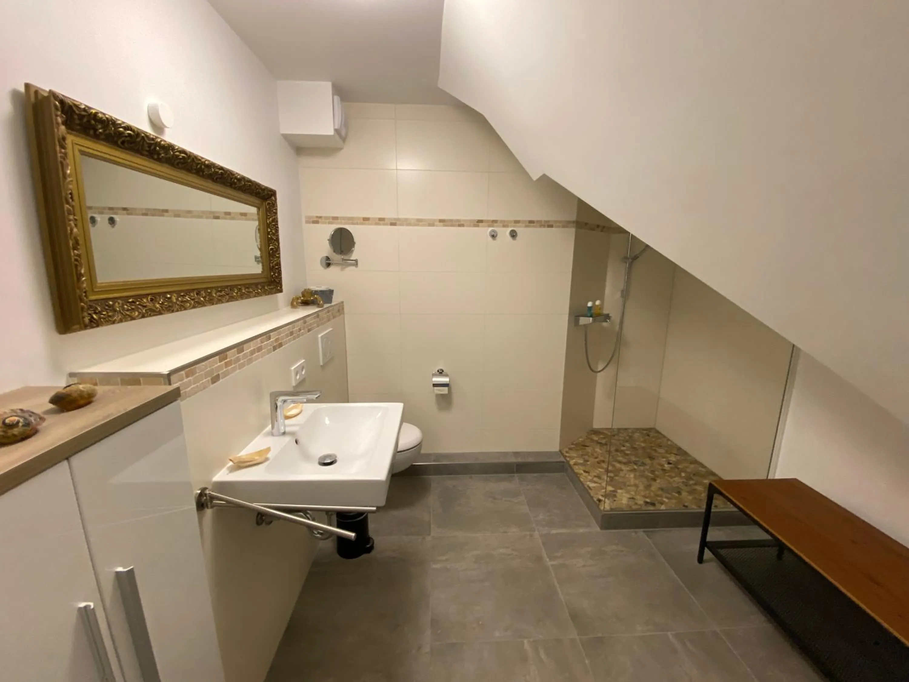 Bathroom in Waldhotel Am Jäger