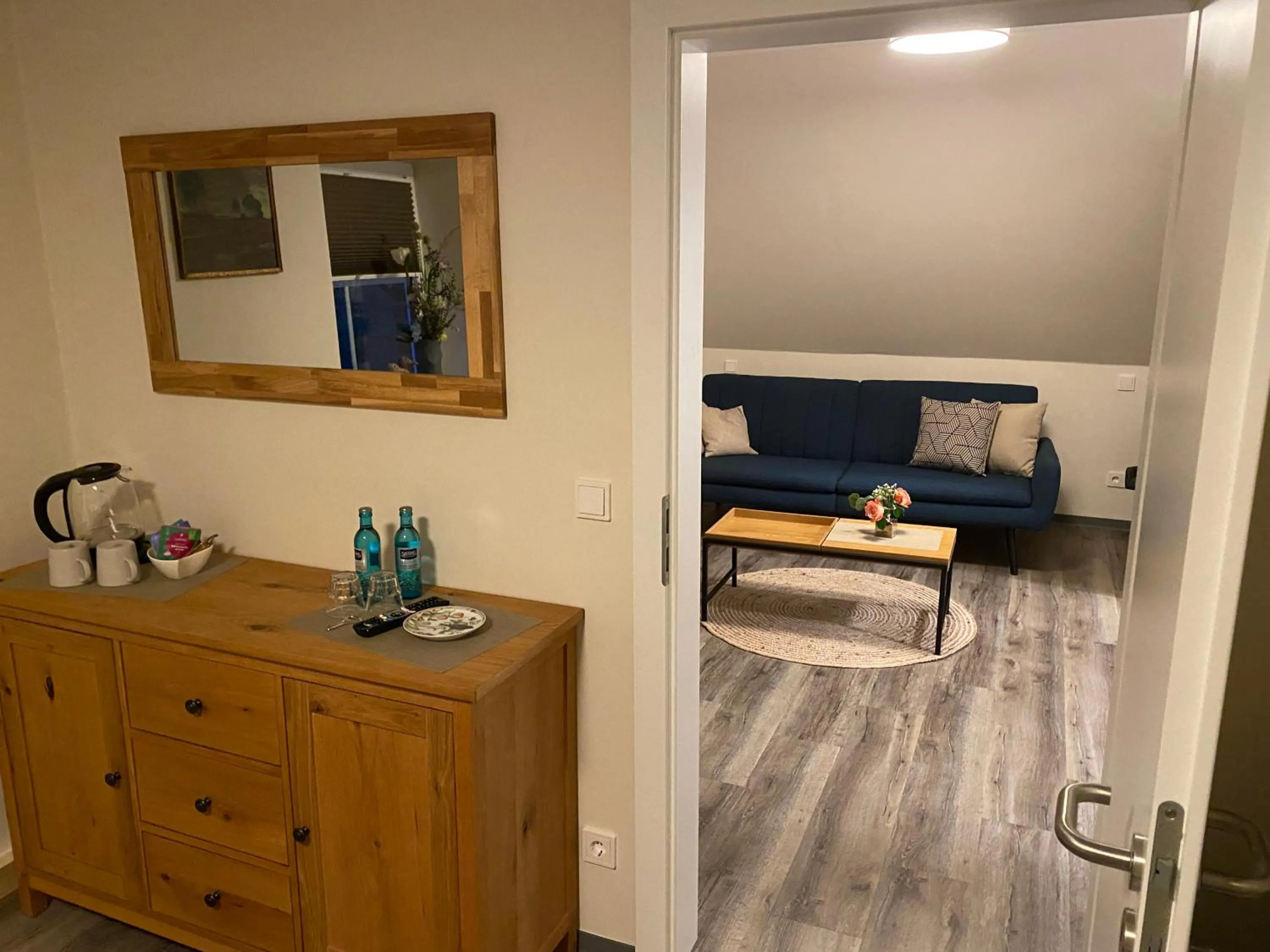 Photo of the whole room, Bed in Waldhotel Am Jäger