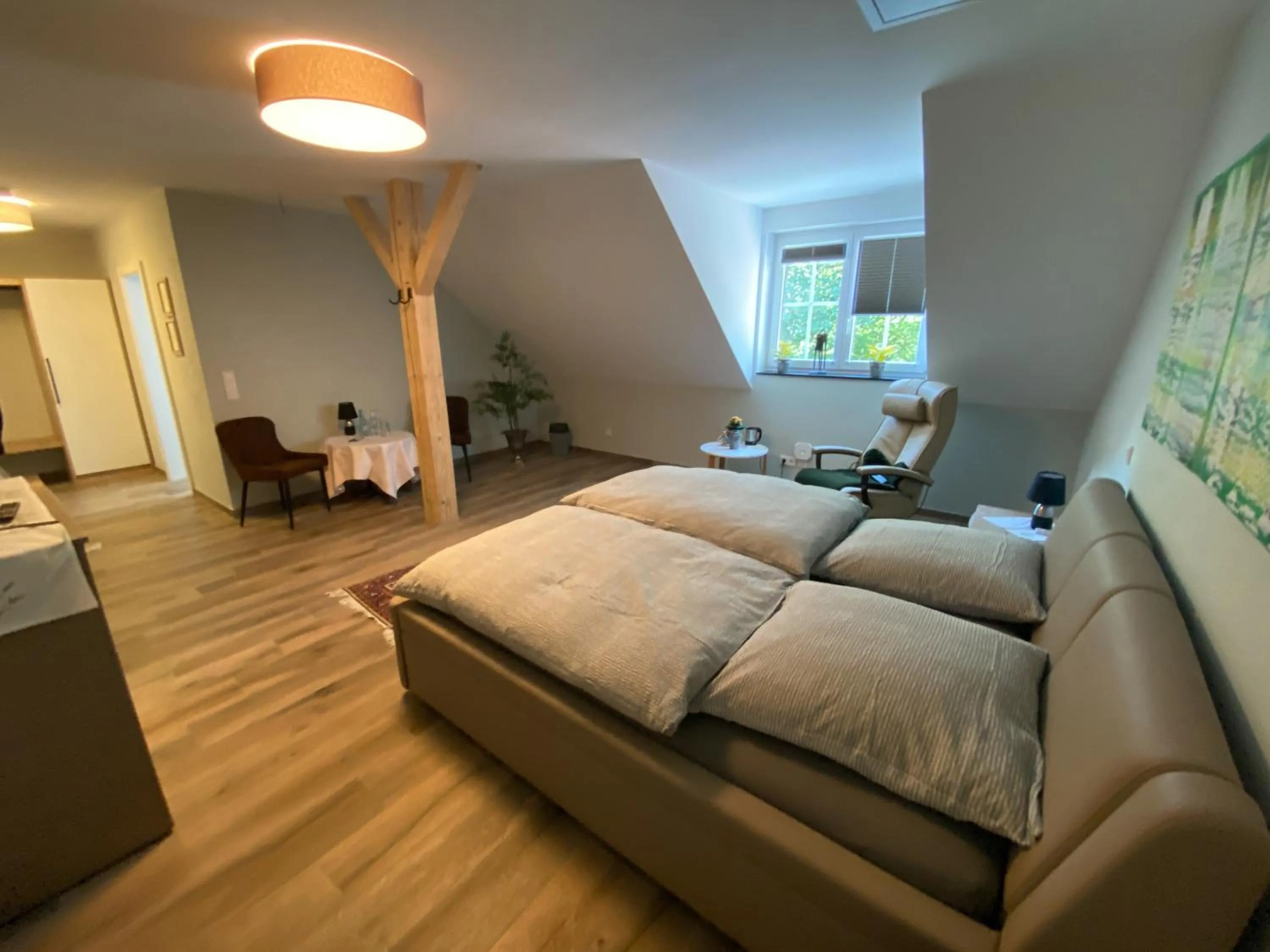 Bed in Waldhotel Am Jäger