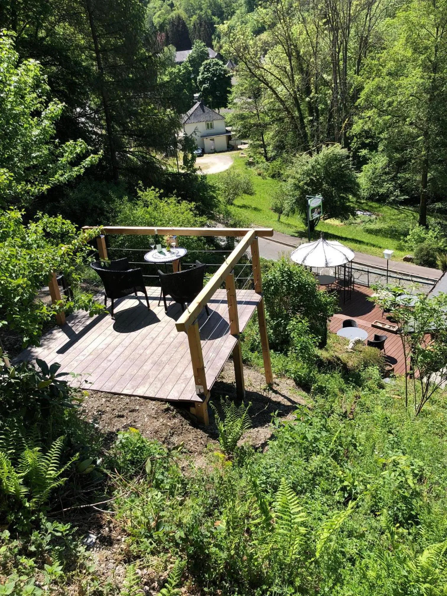 Garden in Boutique-Hotel Jungenwald