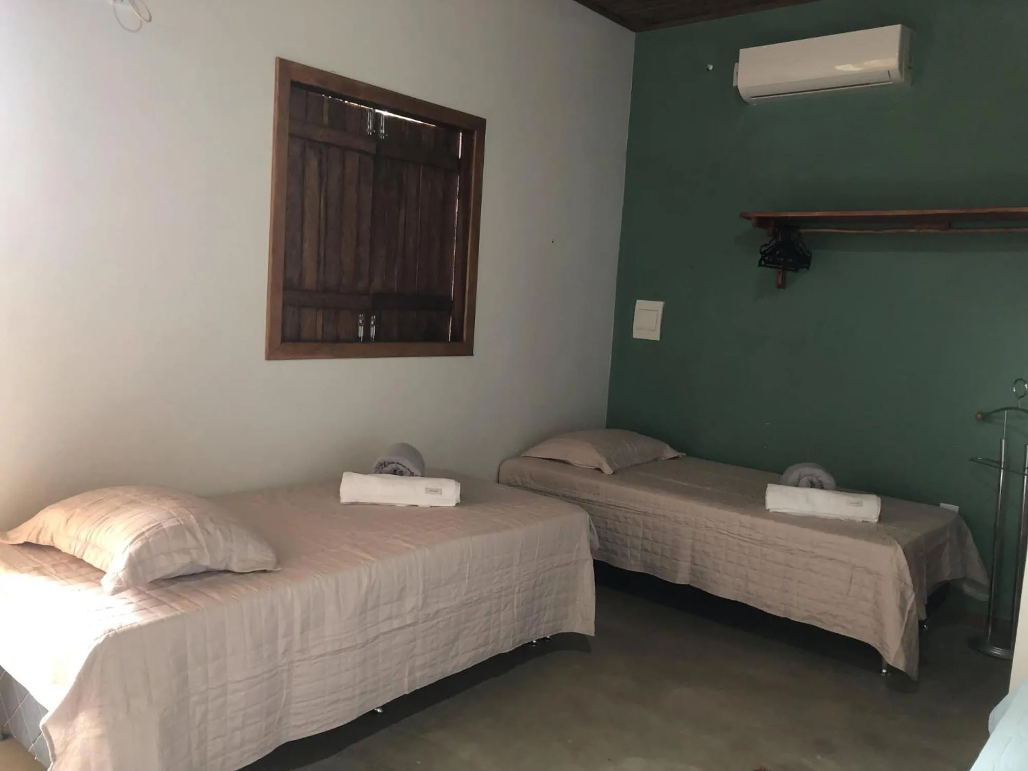 Bed in Pousada Luar de Caraíva