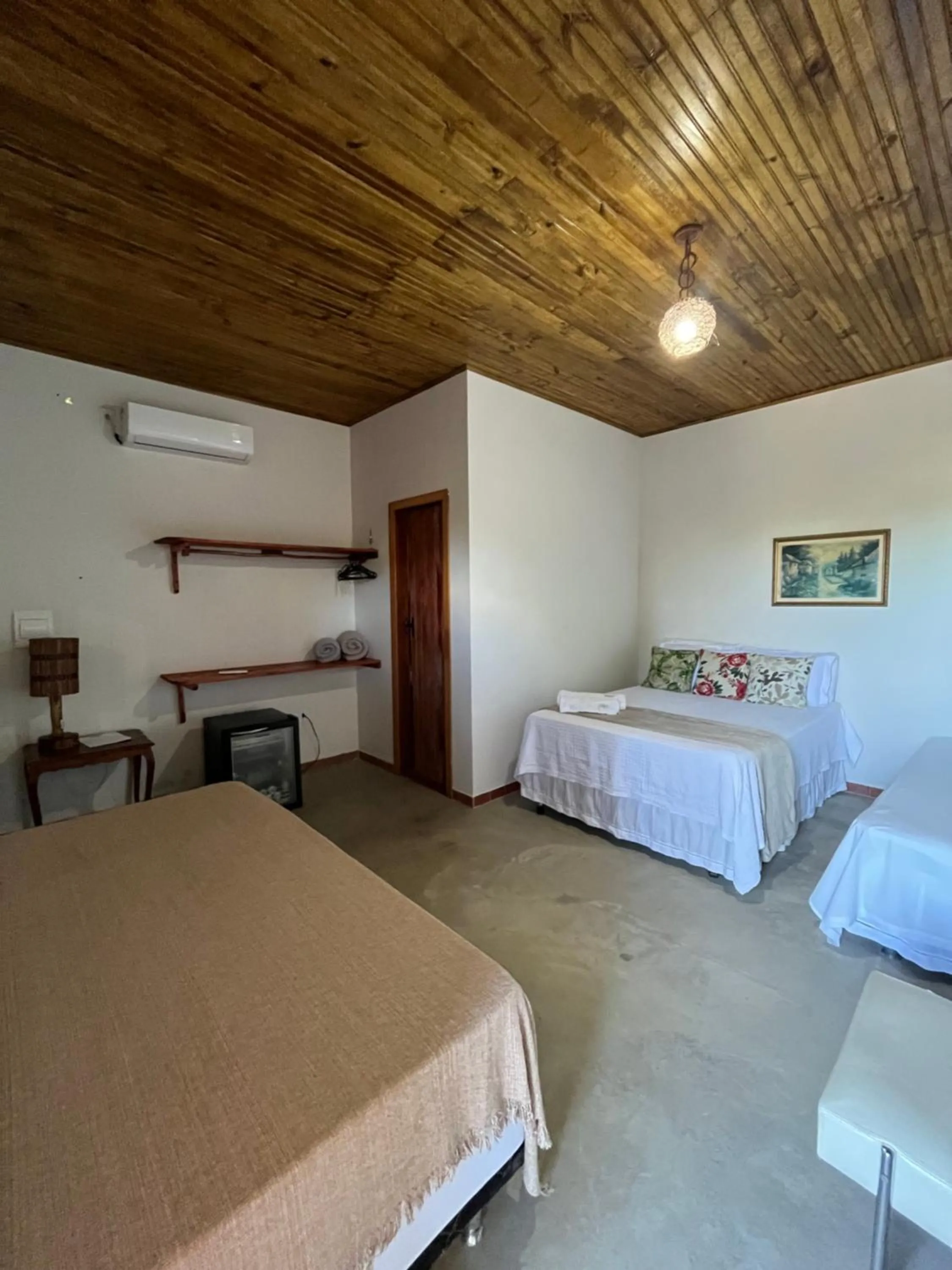 Bed in Pousada Luar de Caraíva