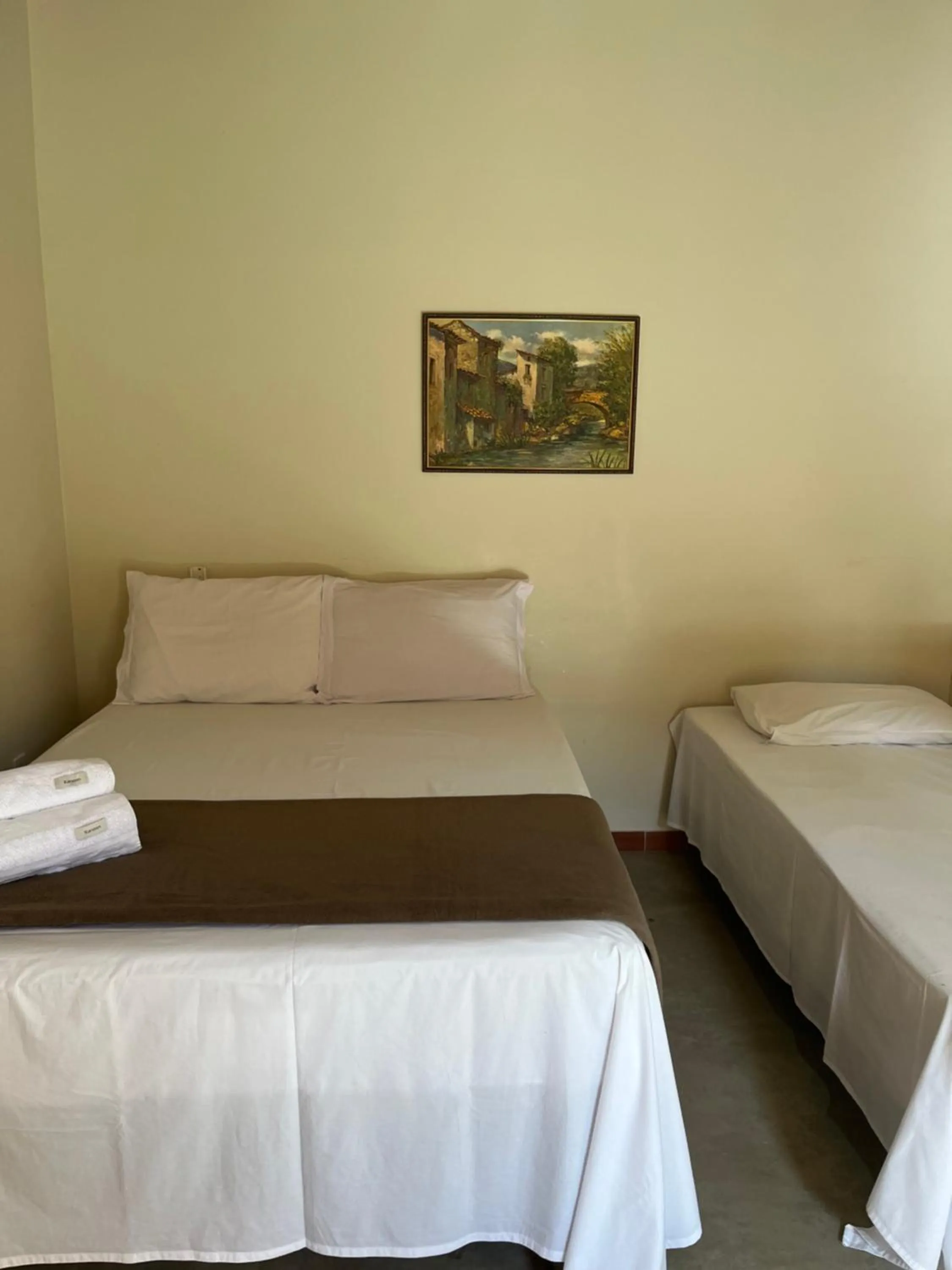 Bed in Pousada Luar de Caraíva