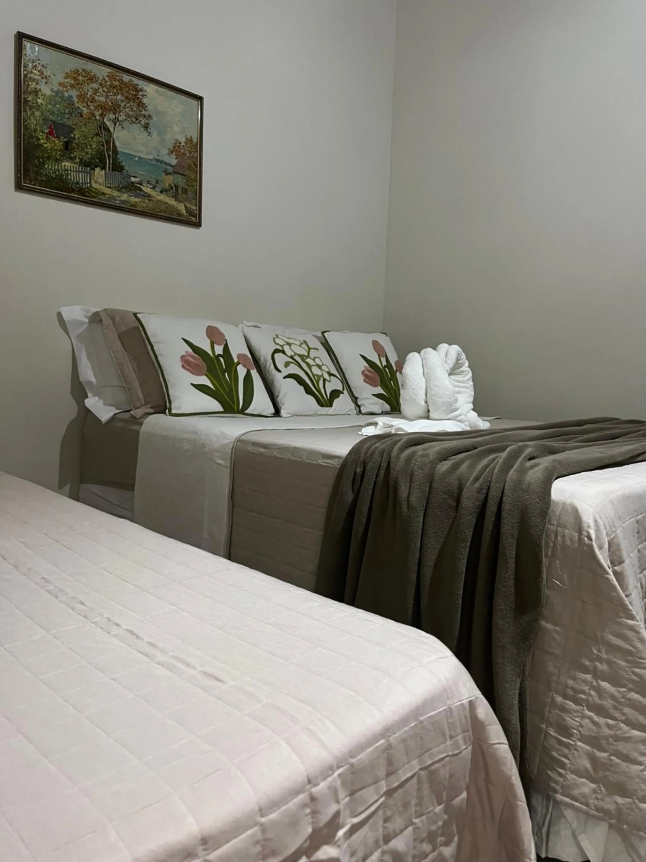 Bed in Pousada Luar de Caraíva