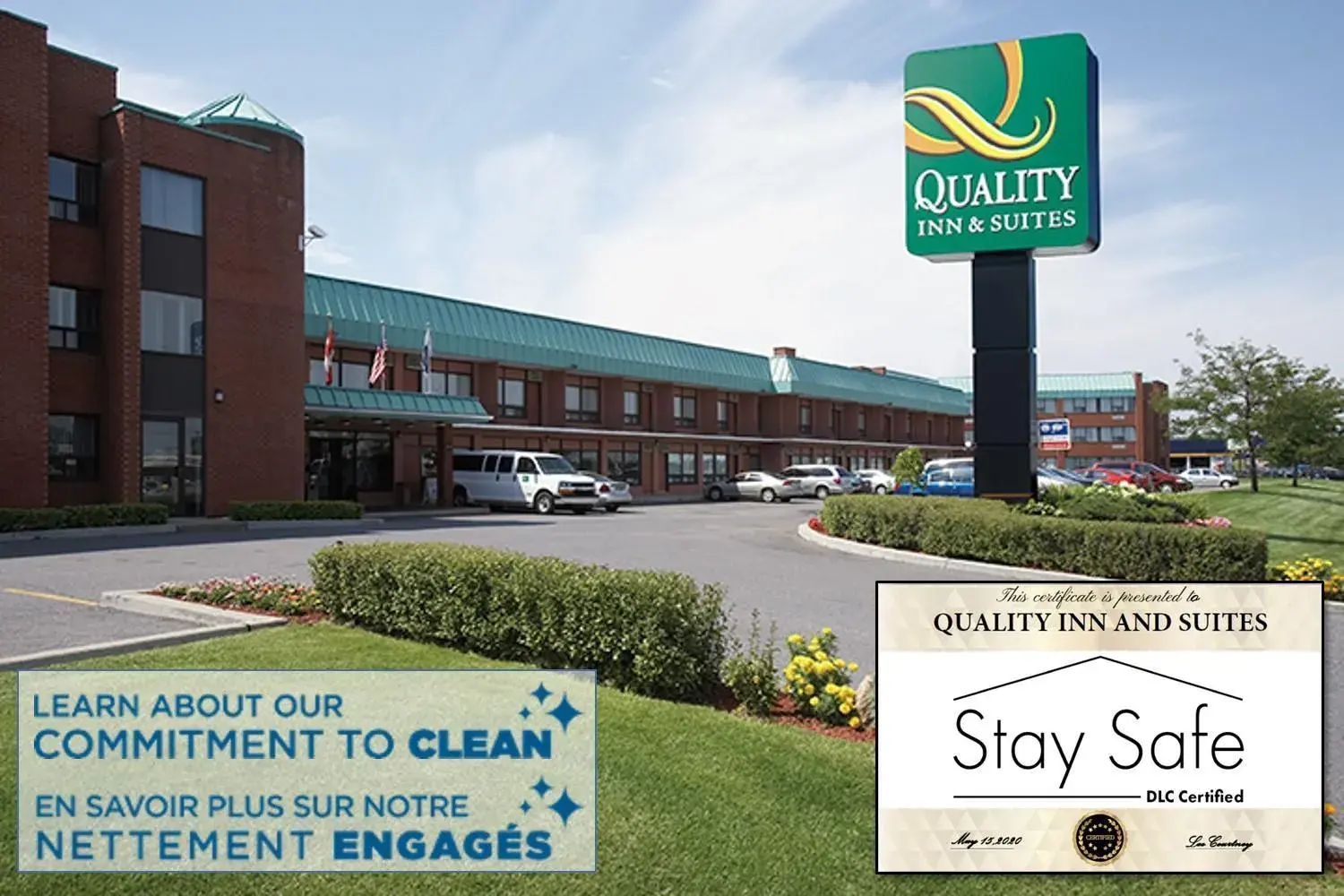 Property building in Quality Inn & Suites PE Trudeau Airport Property building in Quality Inn & Suites PE Trudeau Airport