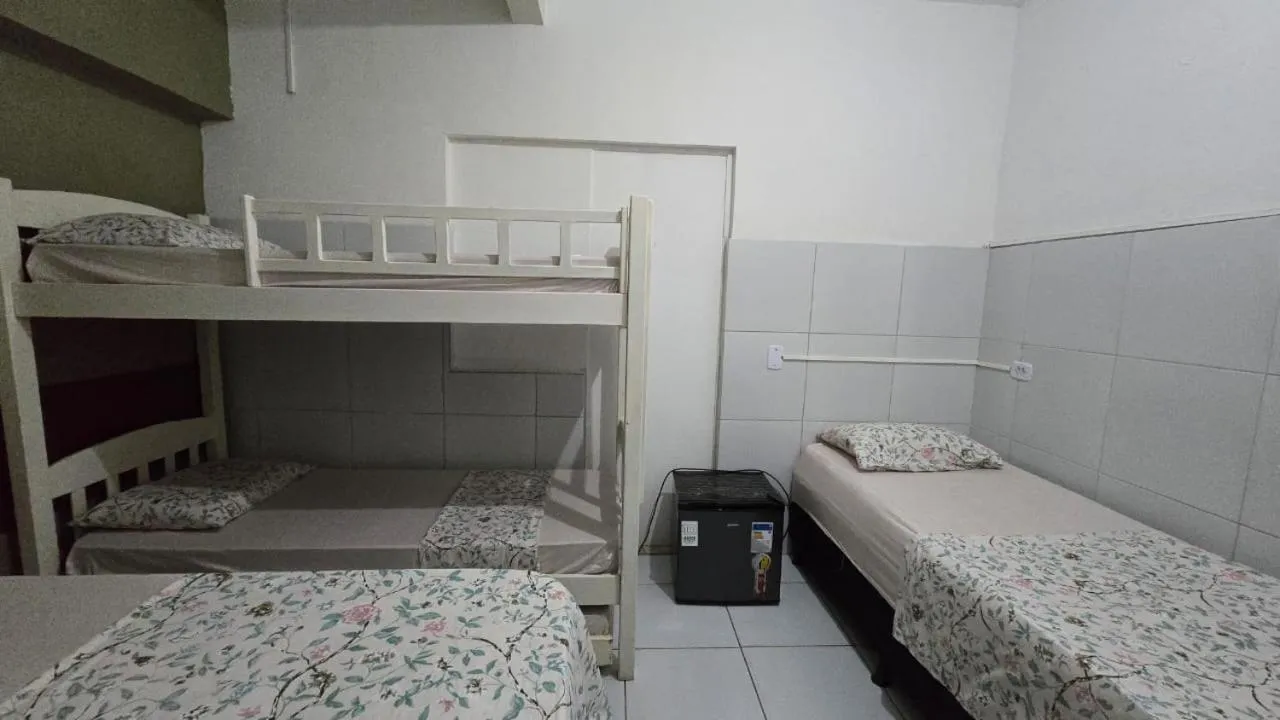 Bed in Casa Recife Pousada