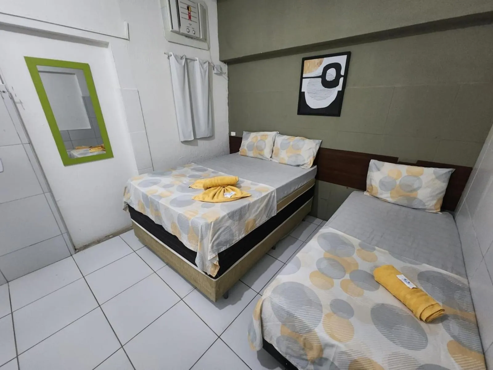 Bed in Casa Recife Pousada