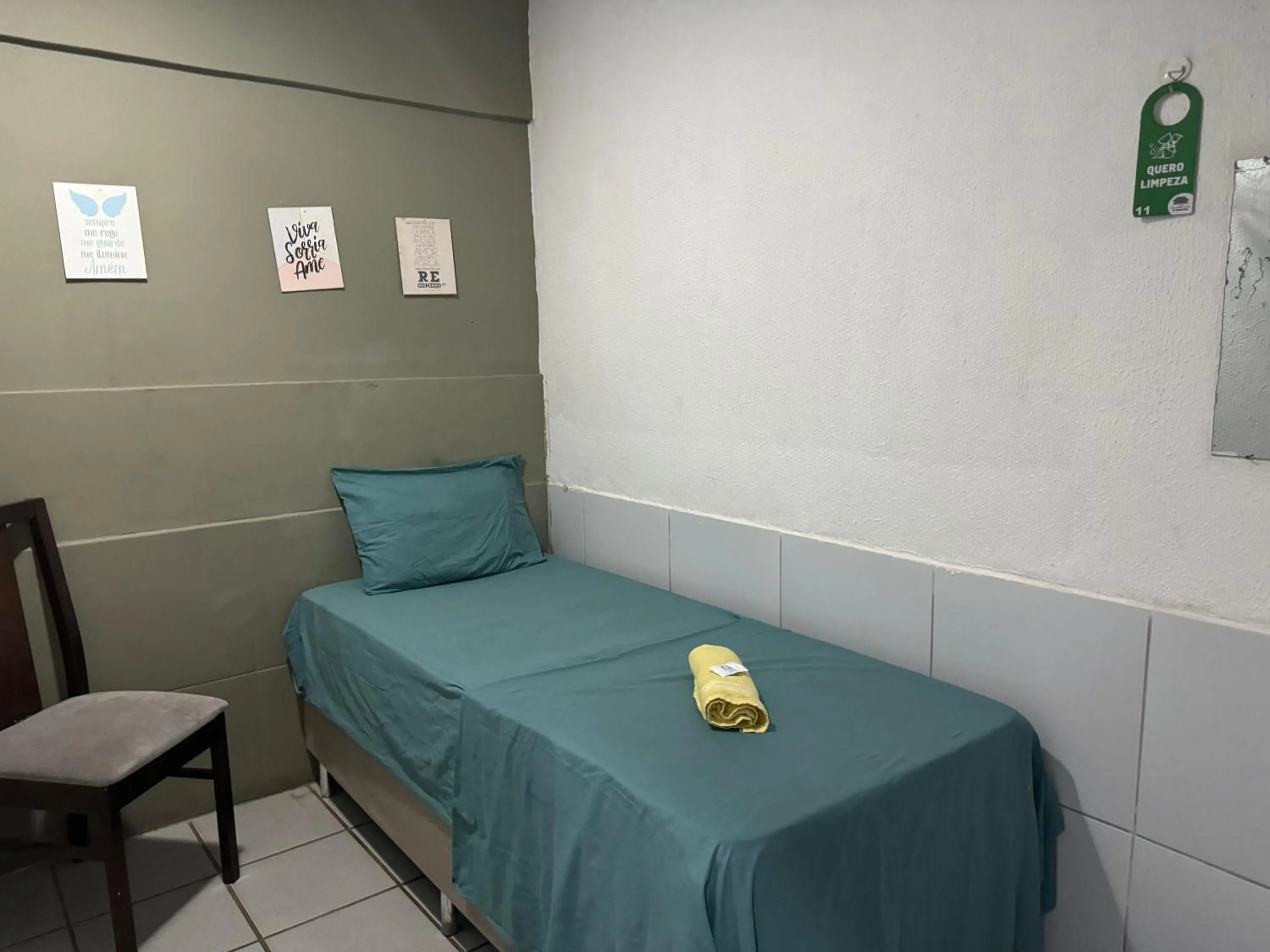 Bed in Casa Recife Pousada