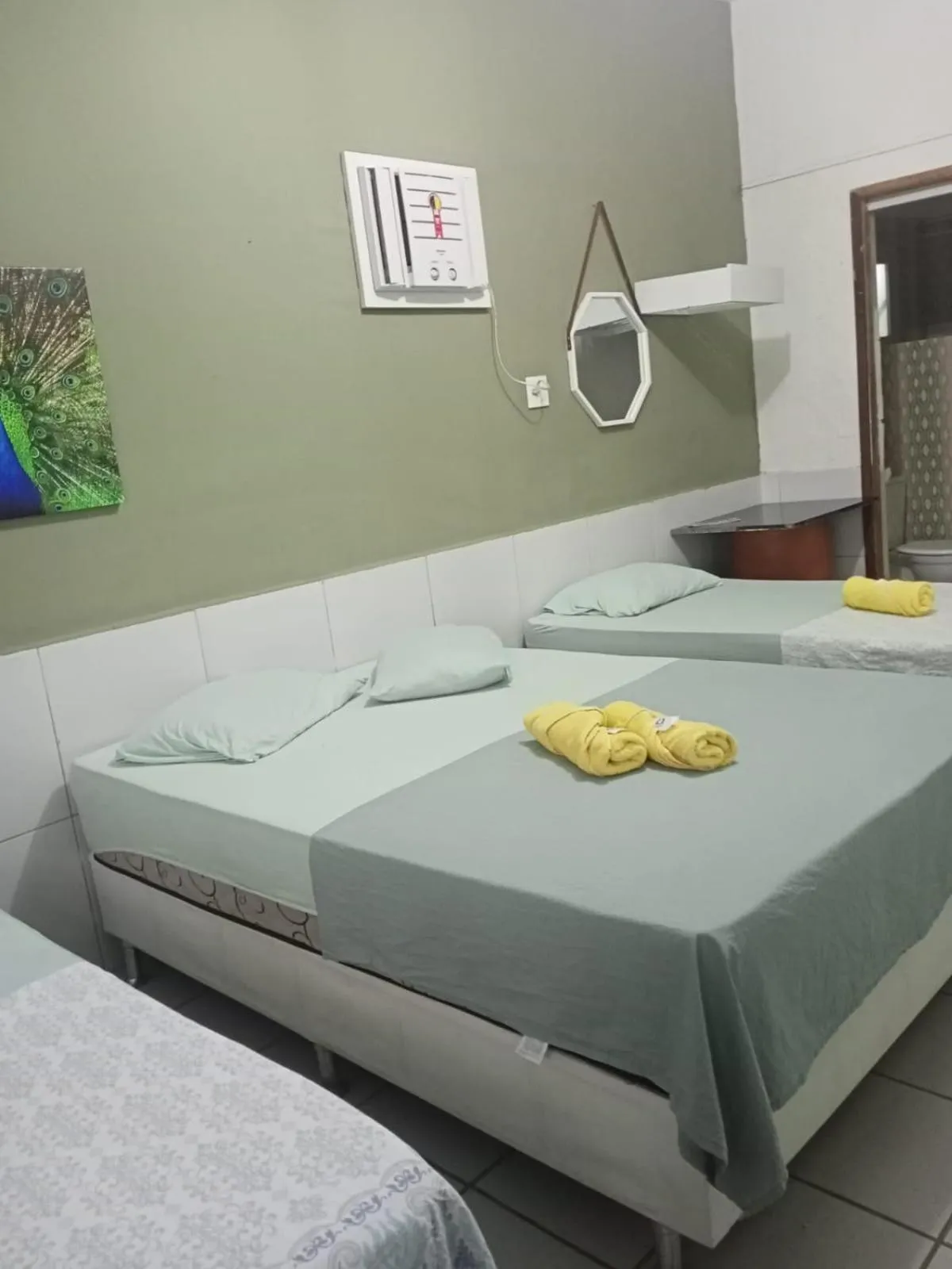 Bed in Casa Recife Pousada