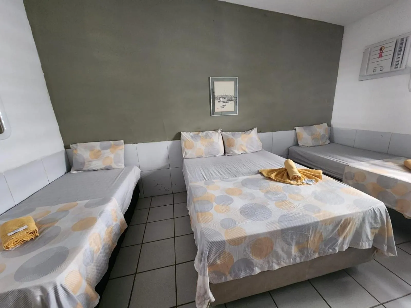 Bed in Casa Recife Pousada