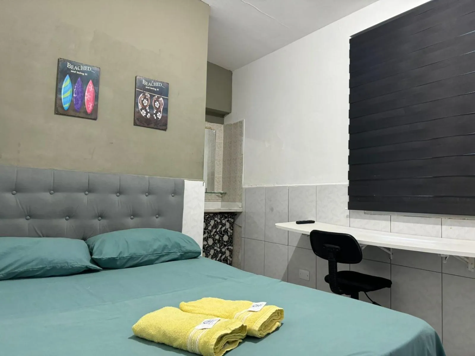 Bed in Casa Recife Pousada