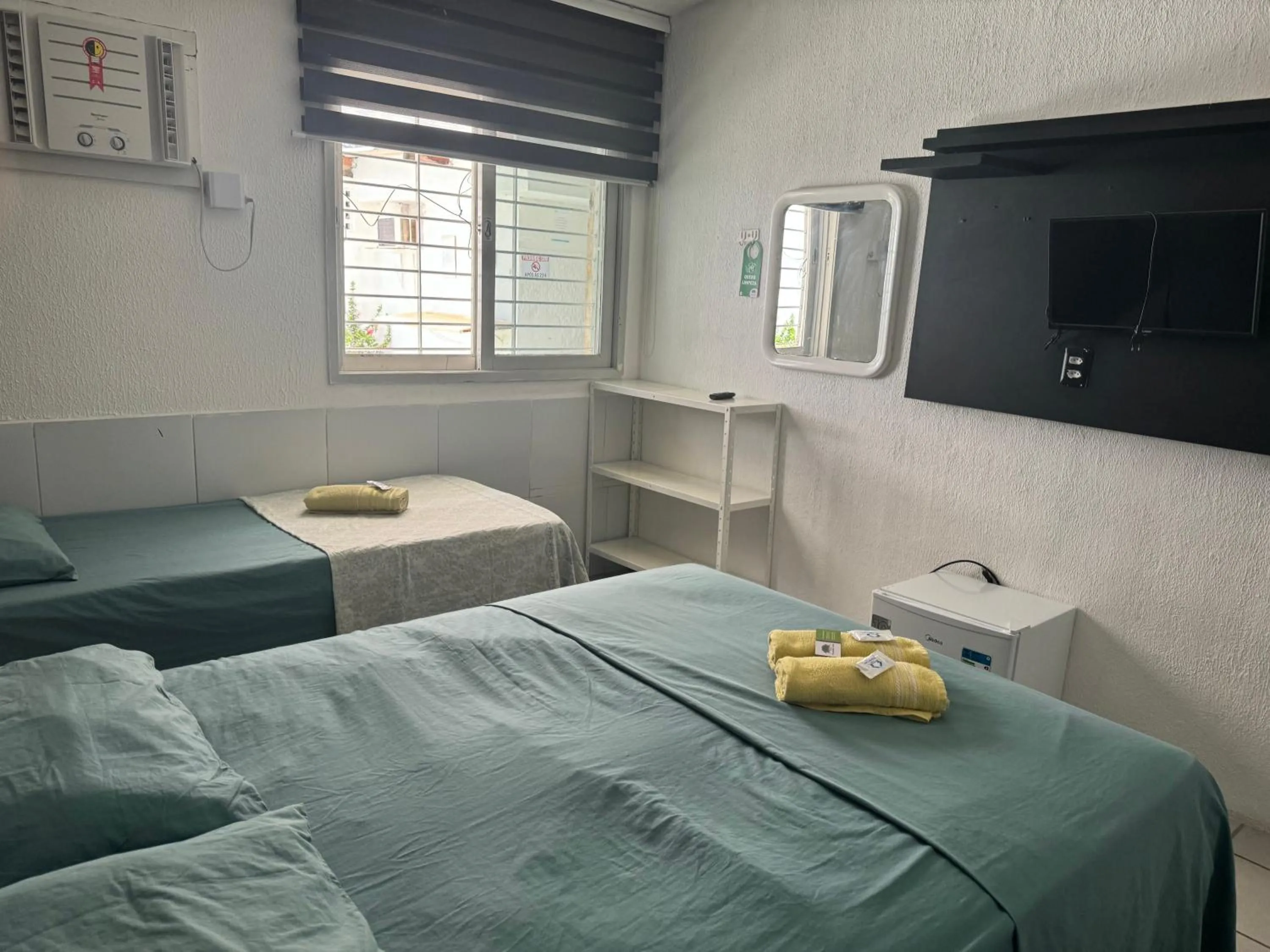 Bed in Casa Recife Pousada