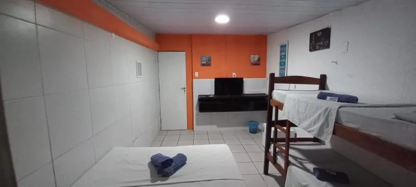 Bed in Casa Recife Pousada