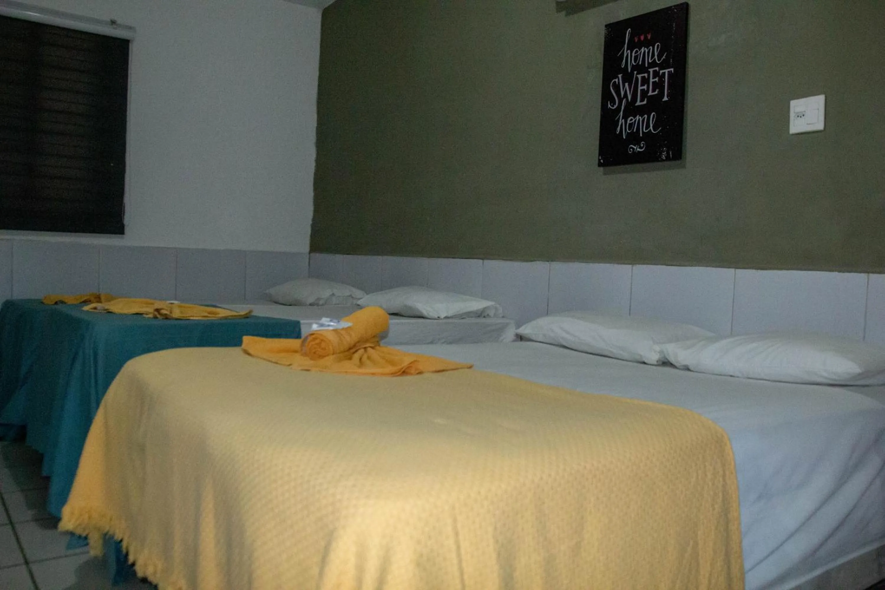 Bed in Casa Recife Pousada