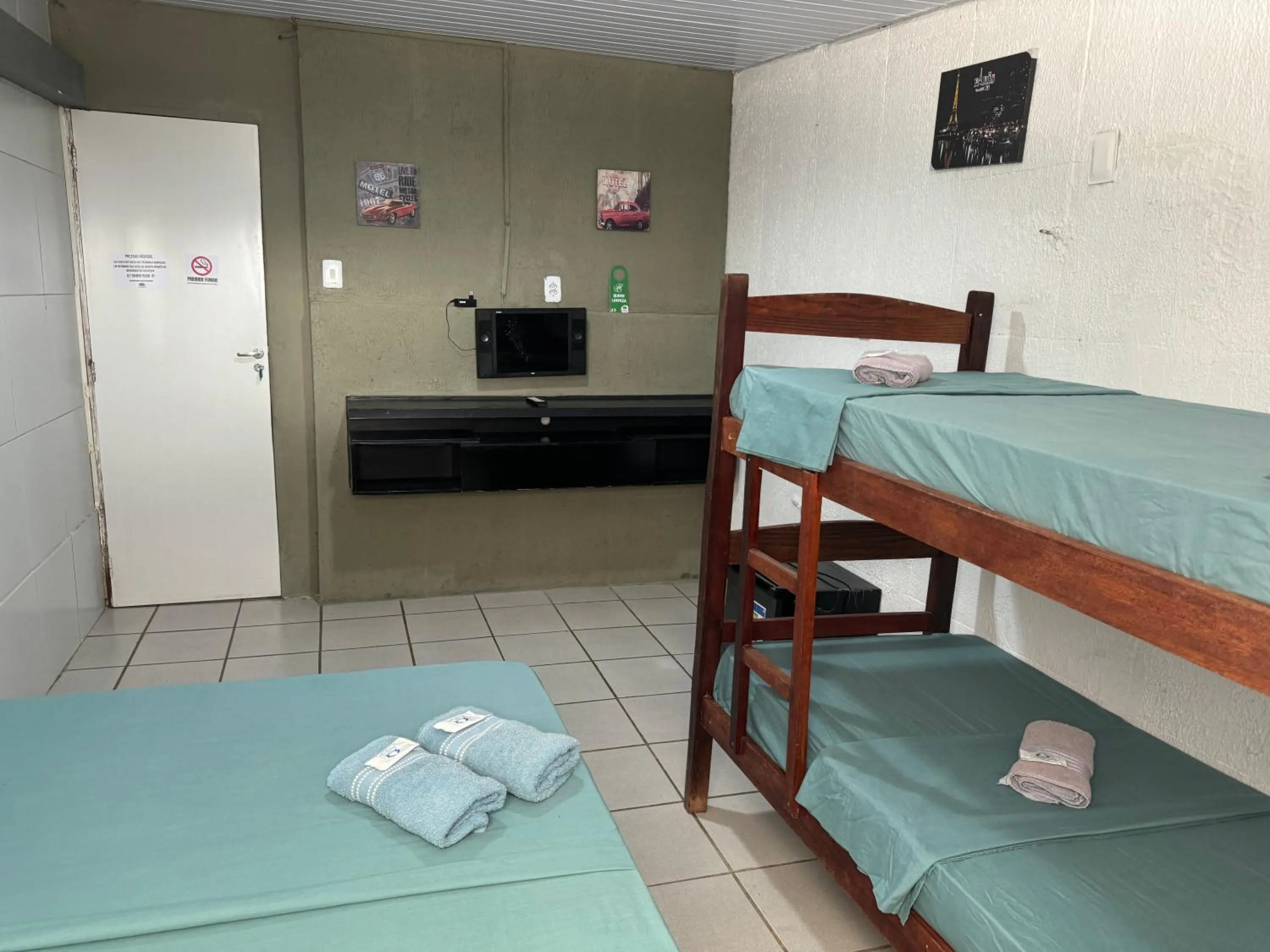 Bed in Casa Recife Pousada