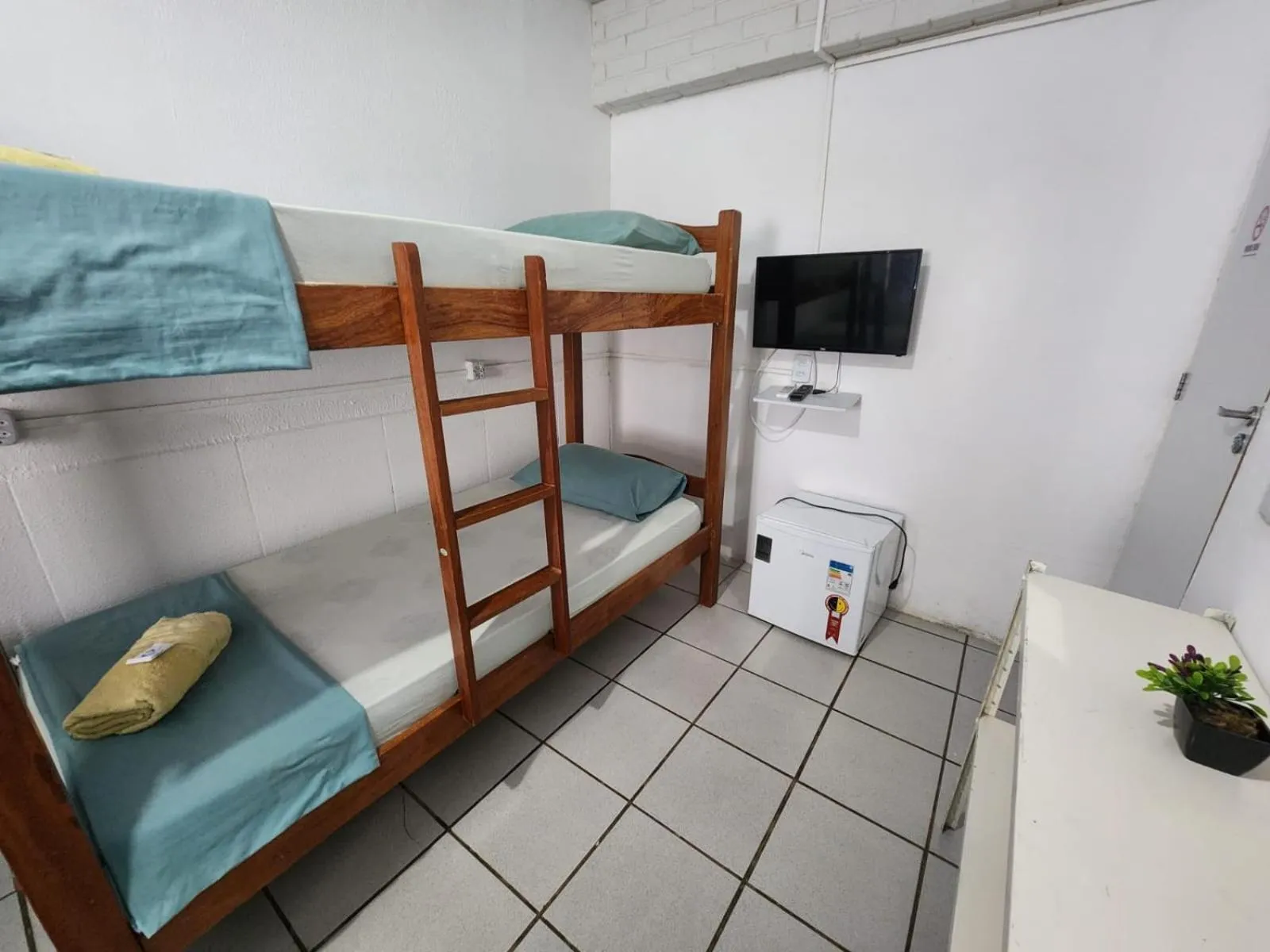 Bed in Casa Recife Pousada