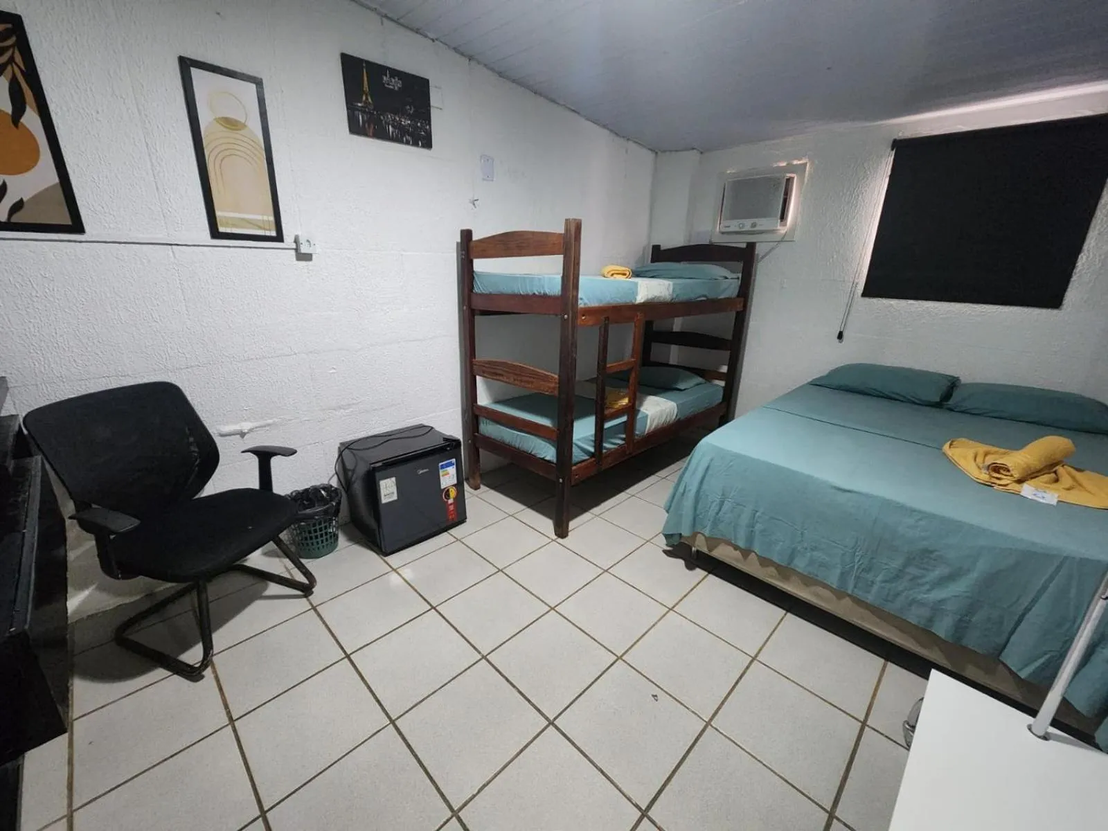 Bed in Casa Recife Pousada