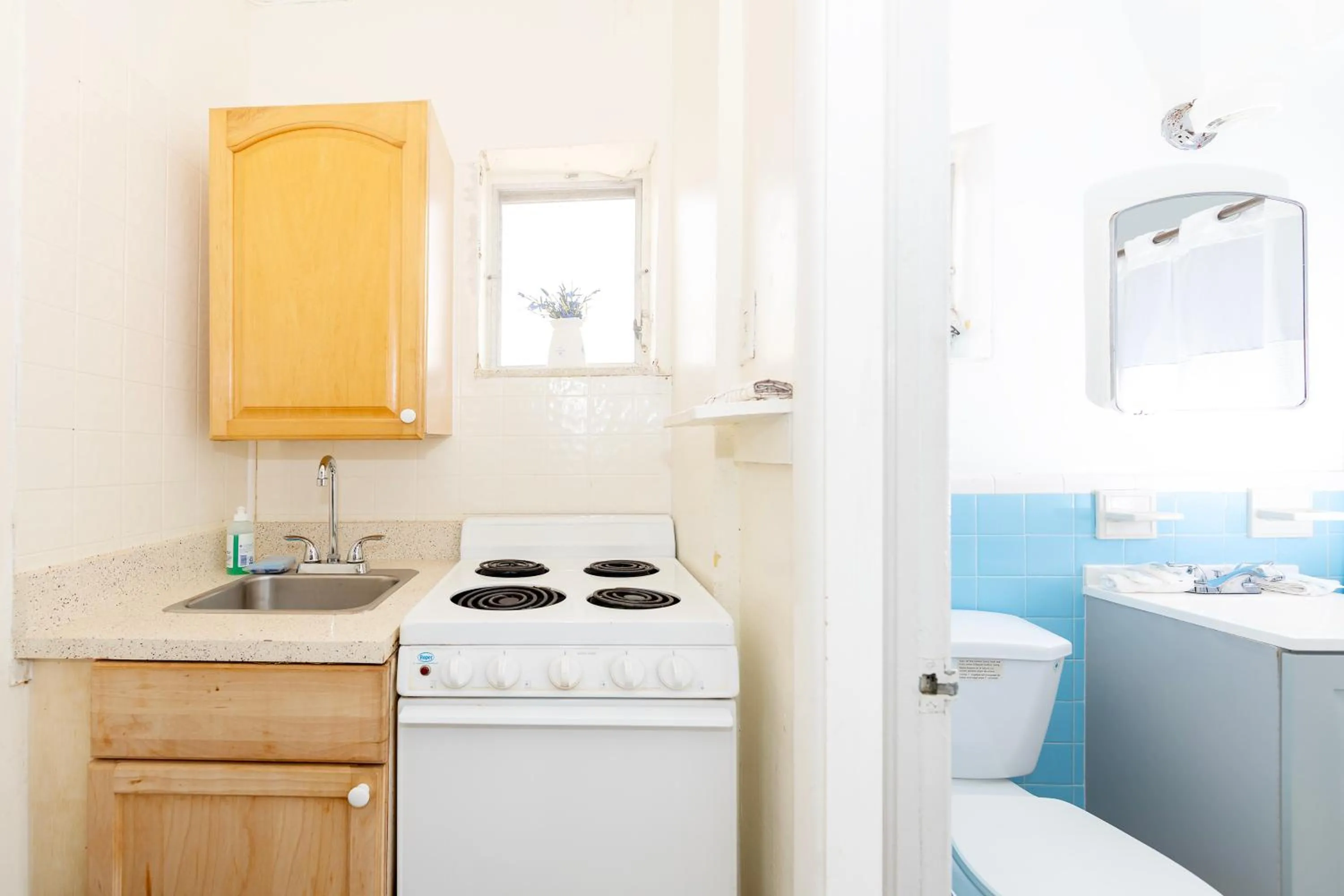 kitchen in Tropic Isle Hotel & Apartment