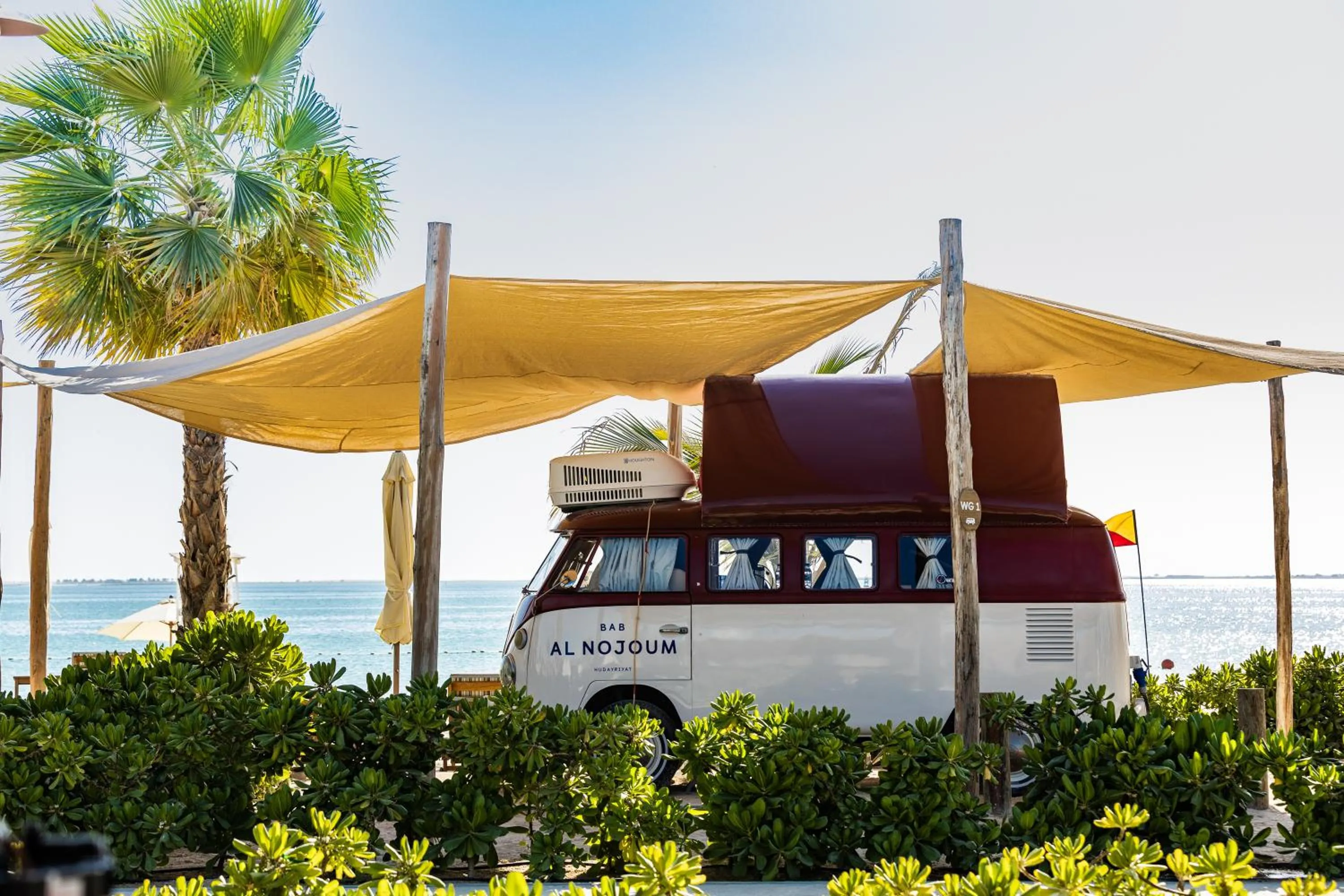 Sea view in Bab Al Nojoum Hudayriyat Camp