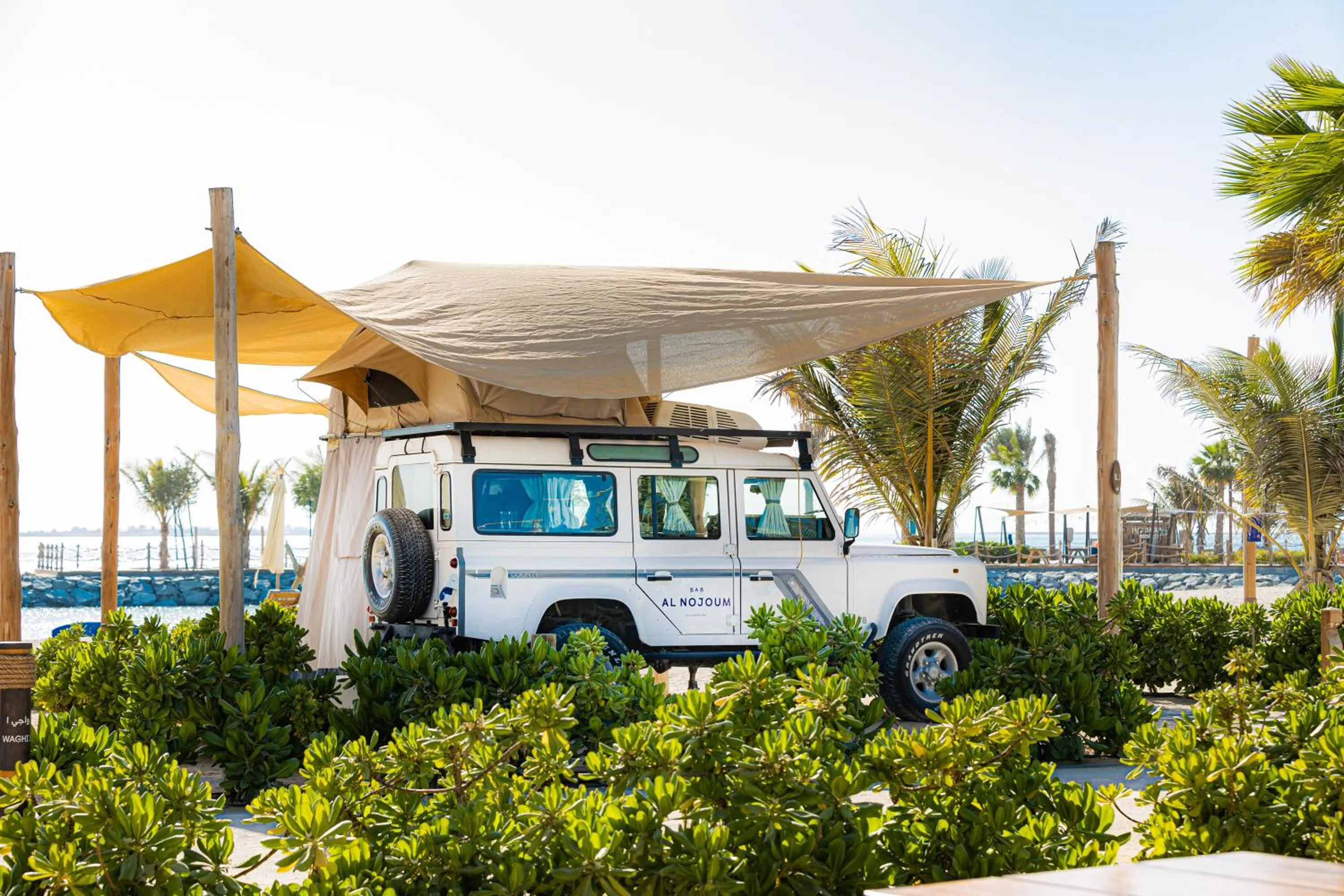 Sea view in Bab Al Nojoum Hudayriyat Camp