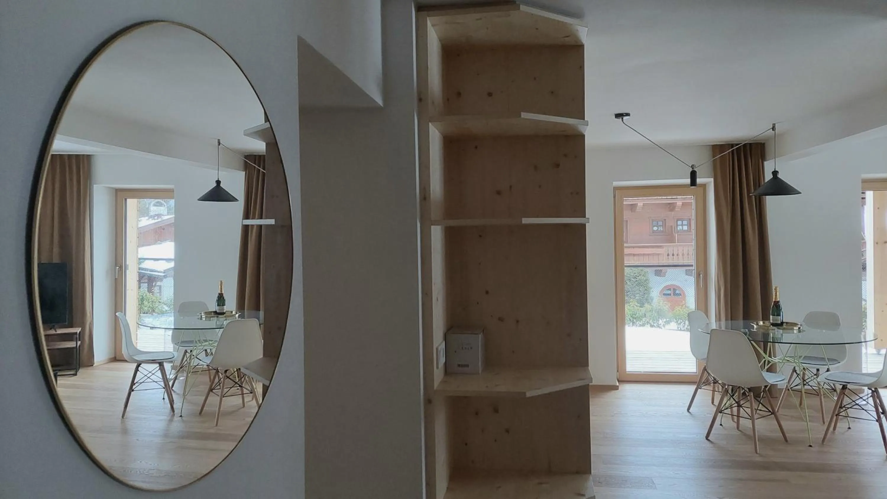 Living room in Kranzmuehle - Ankommen am Achensee