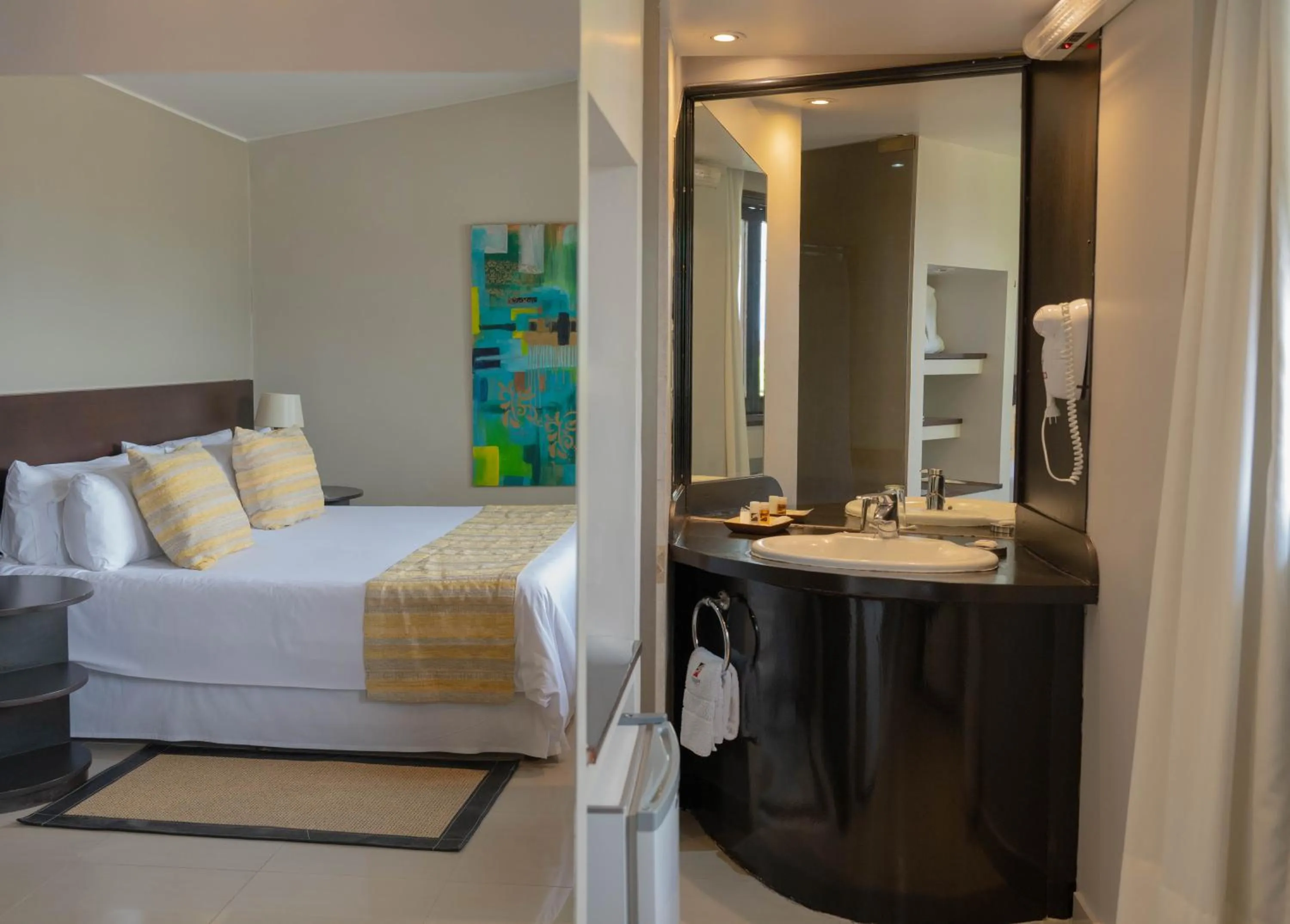 Bed in Portezuelo Hotel