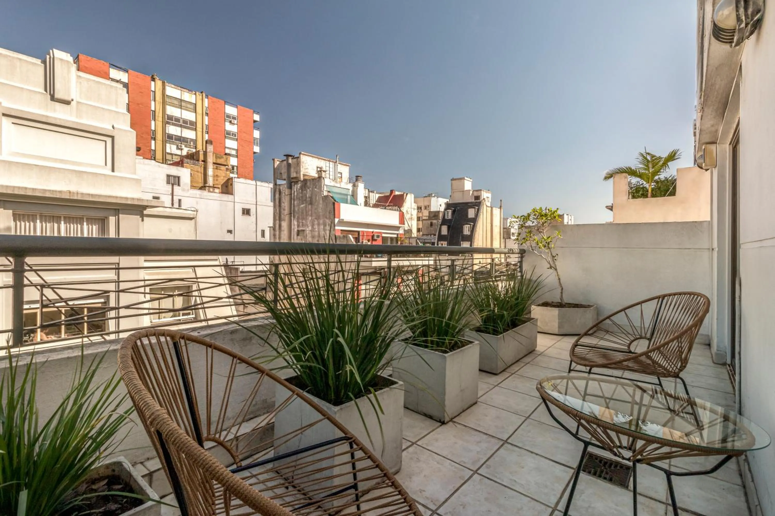 Balcony/Terrace in Up Viamonte Hotel