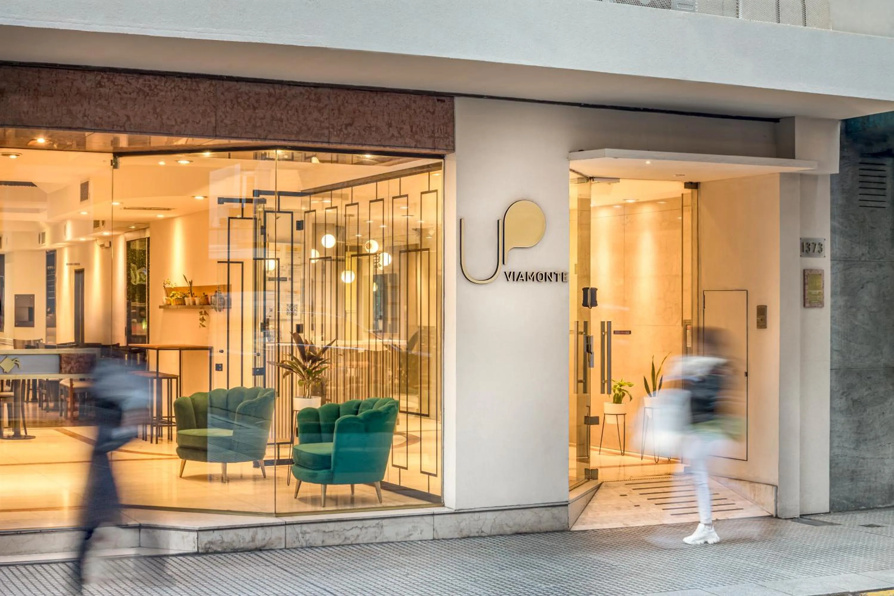 Facade/entrance in Up Viamonte Hotel