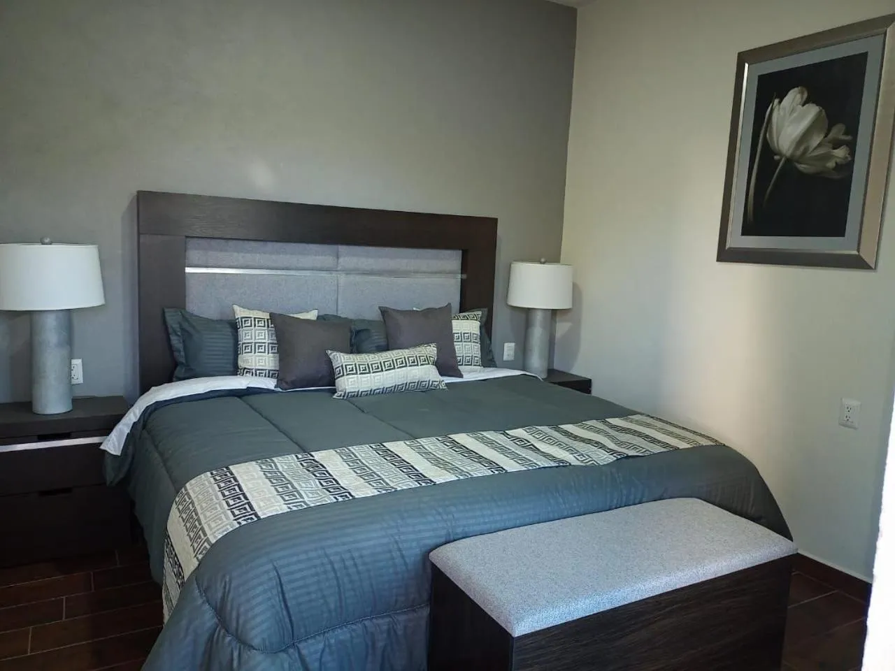 Bed in Hotel Blanquita