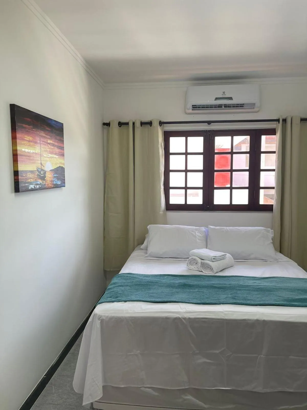 Bed in Pousada La Riviera - Pé na areia e Passeios em Maragogi