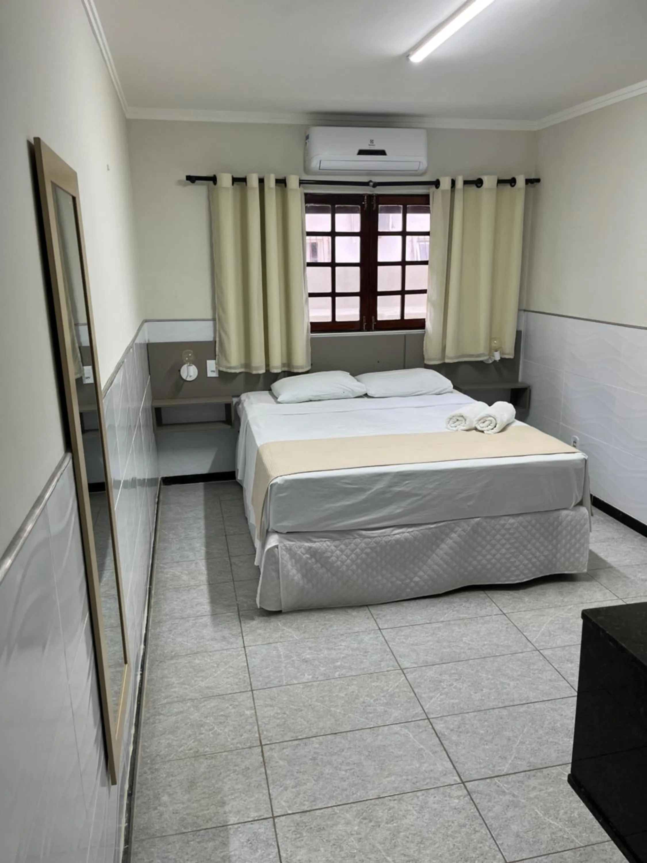 Bed in Pousada La Riviera - Pé na areia e Passeios em Maragogi