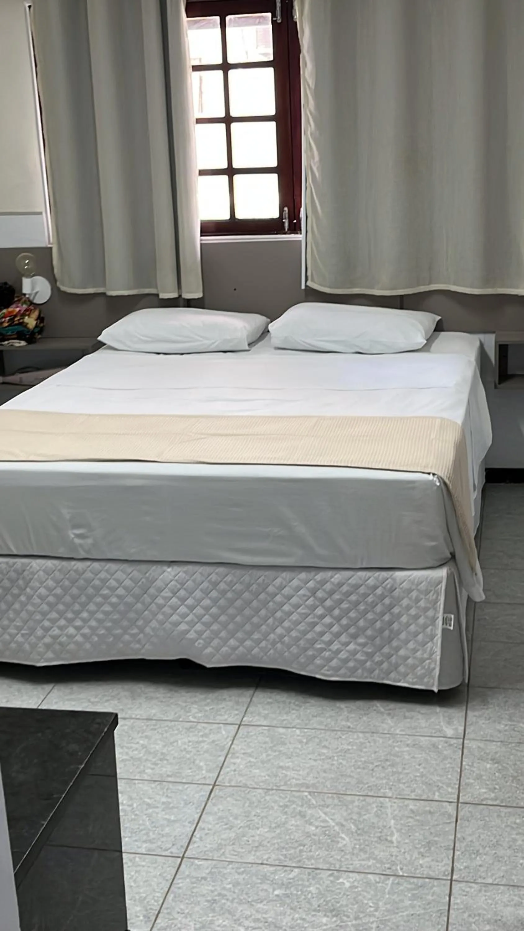 Bed in Pousada La Riviera - Pé na areia e Passeios em Maragogi