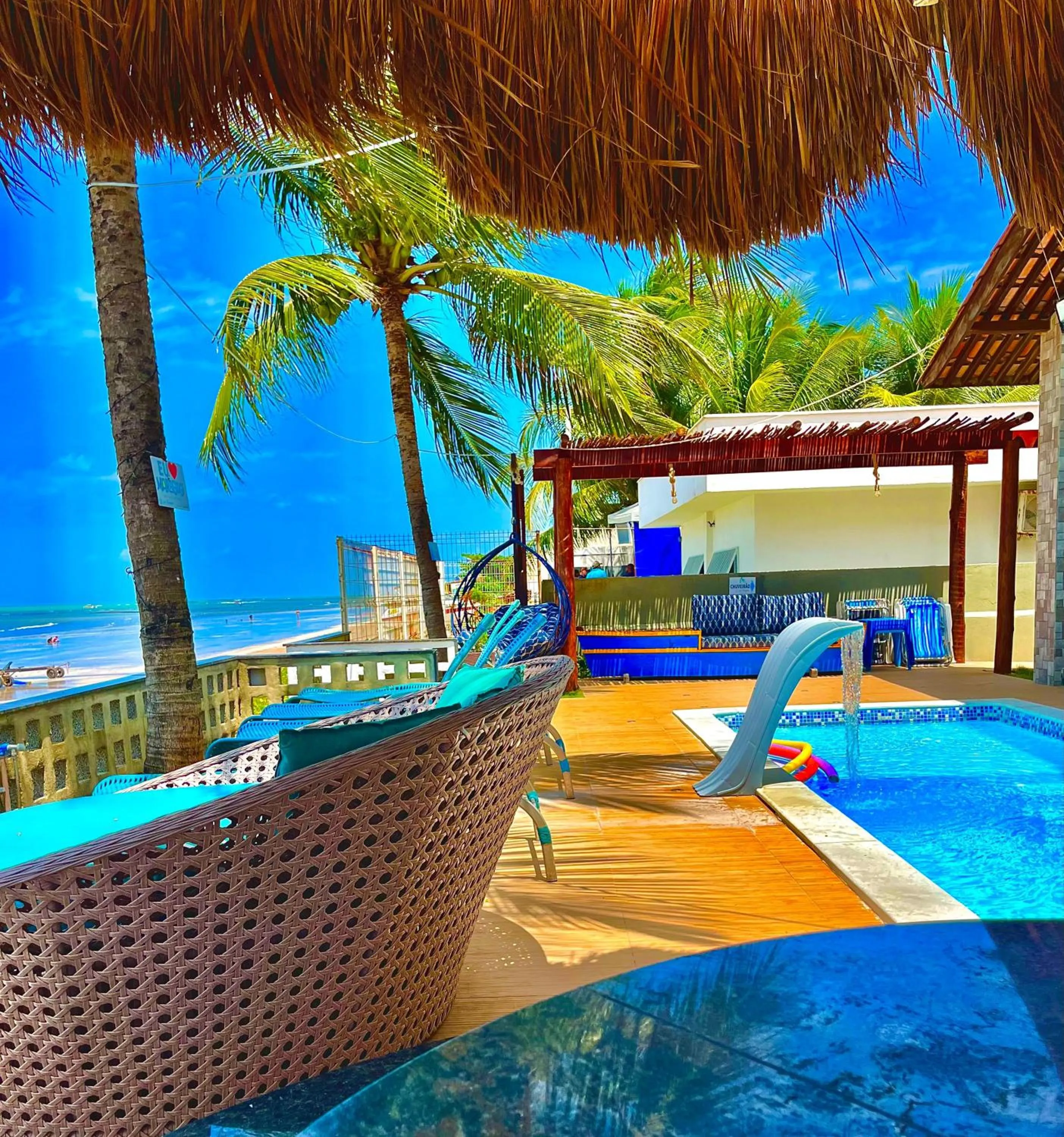 Pousada La Riviera - Pé na areia e Passeios em Maragogi