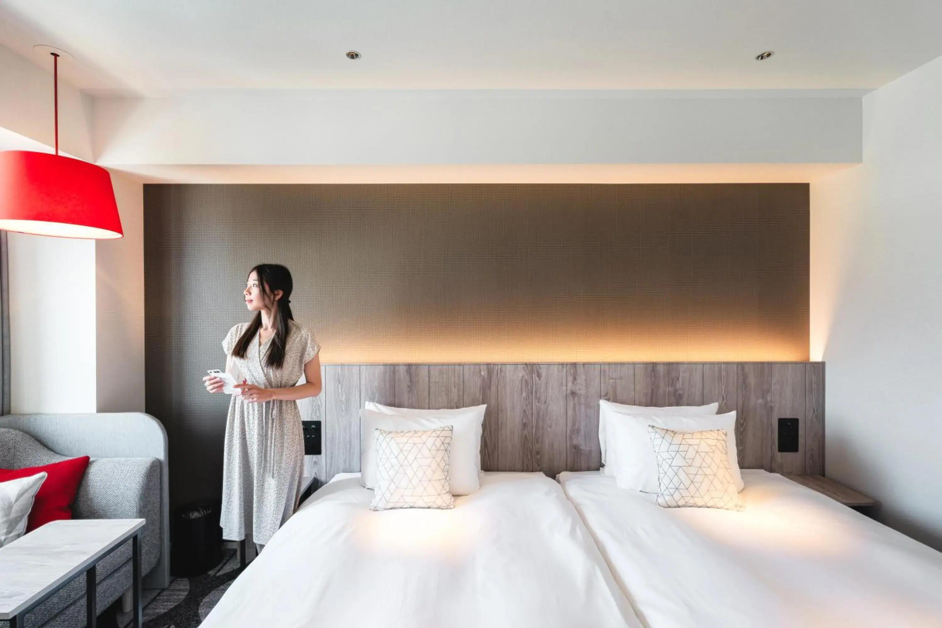 Photo of the whole room, Bed in Hotel JAL City Toyama Photo of the whole room, Bed in Hotel JAL City Toyama