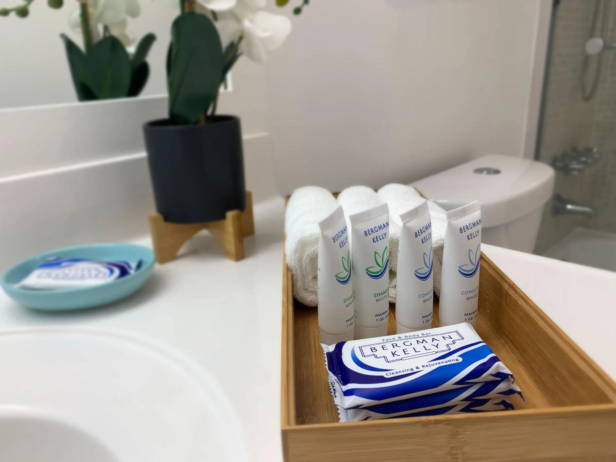 Bathroom in Beach Apartment at Condo-hotel