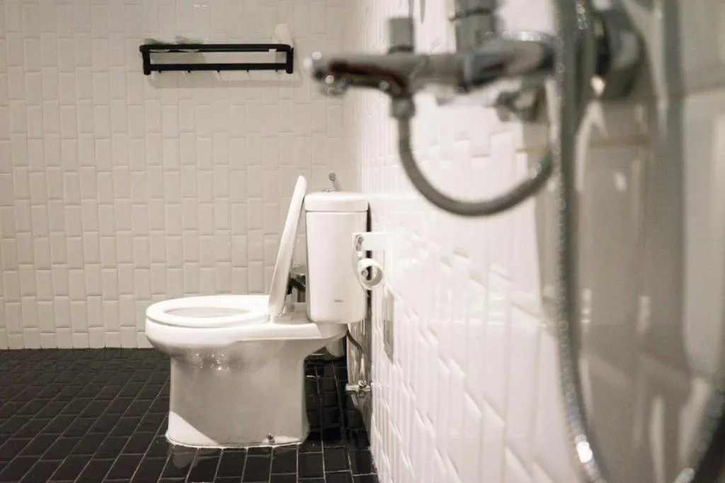 Toilet in Lucca Resort & Residence