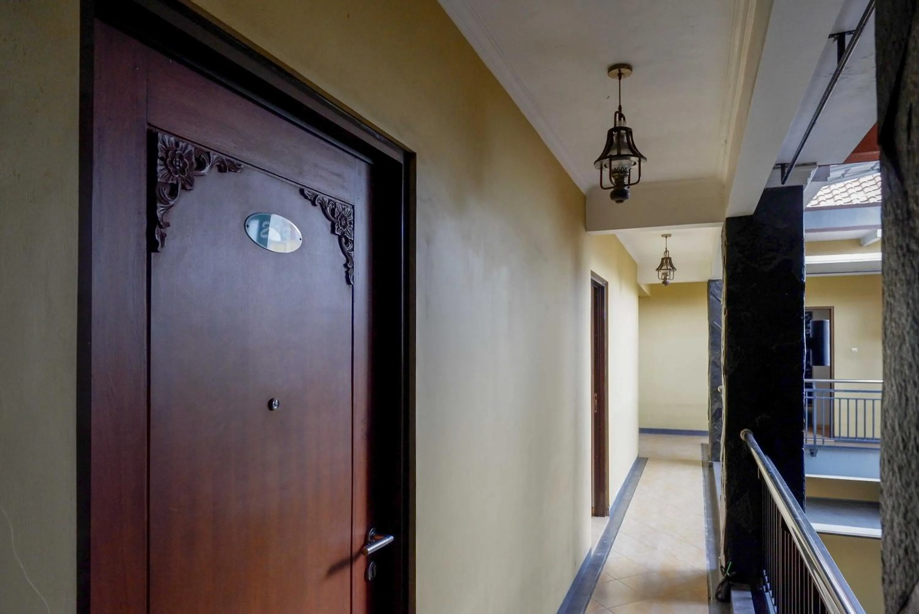 Facade/entrance in RedDoorz Plus near Amplaz Yogyakarta