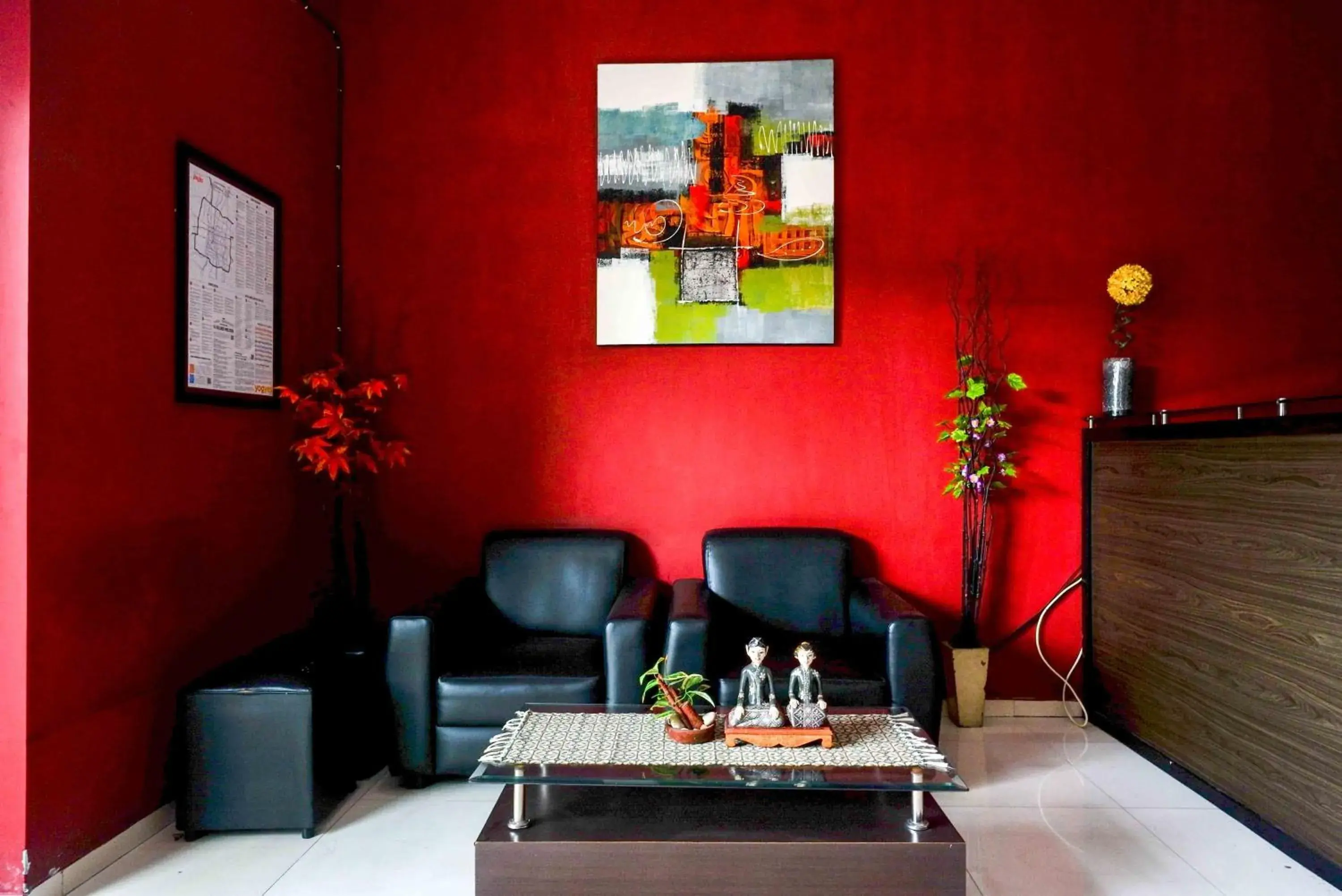 Lobby or reception in RedDoorz Plus near Amplaz Yogyakarta Lobby or reception in RedDoorz Plus near Amplaz Yogyakarta