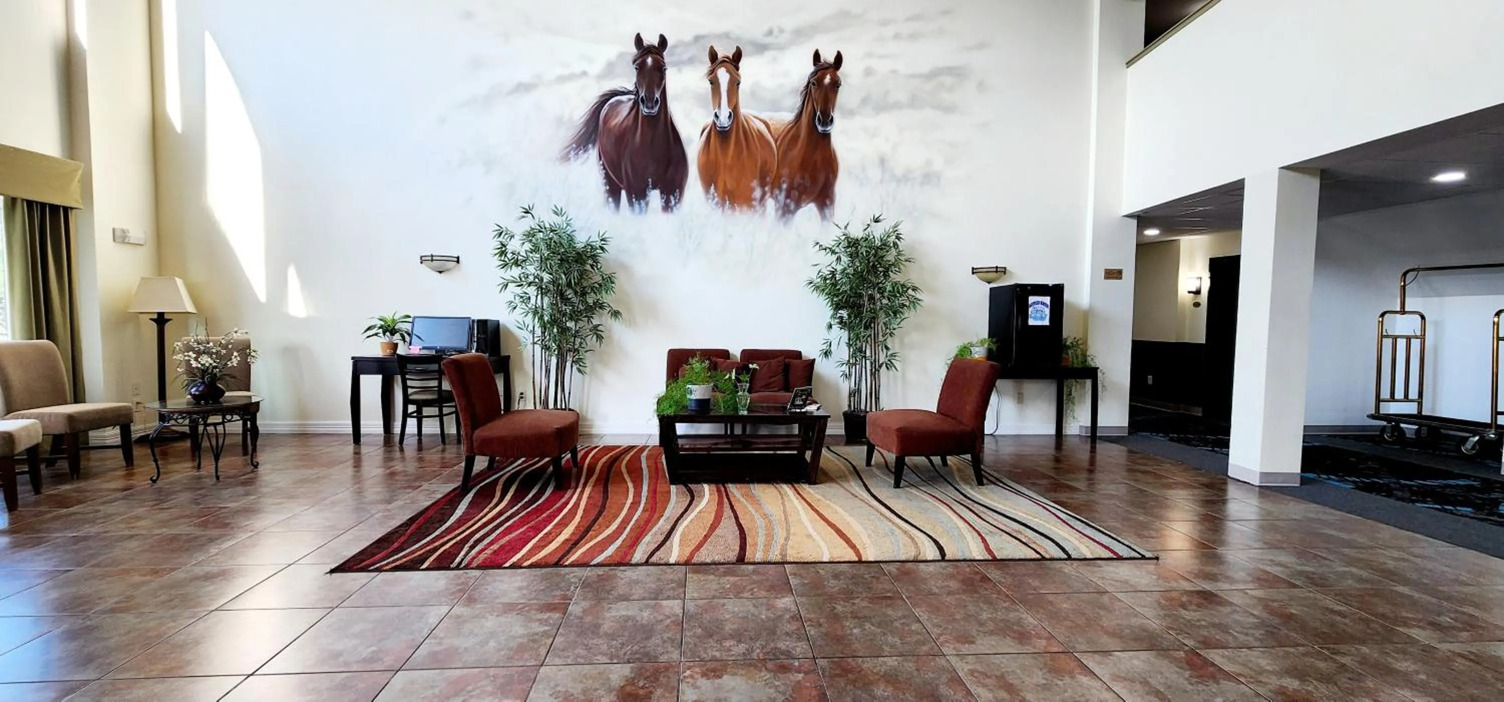 Living room in FairBridge Inn & Suites Canadian