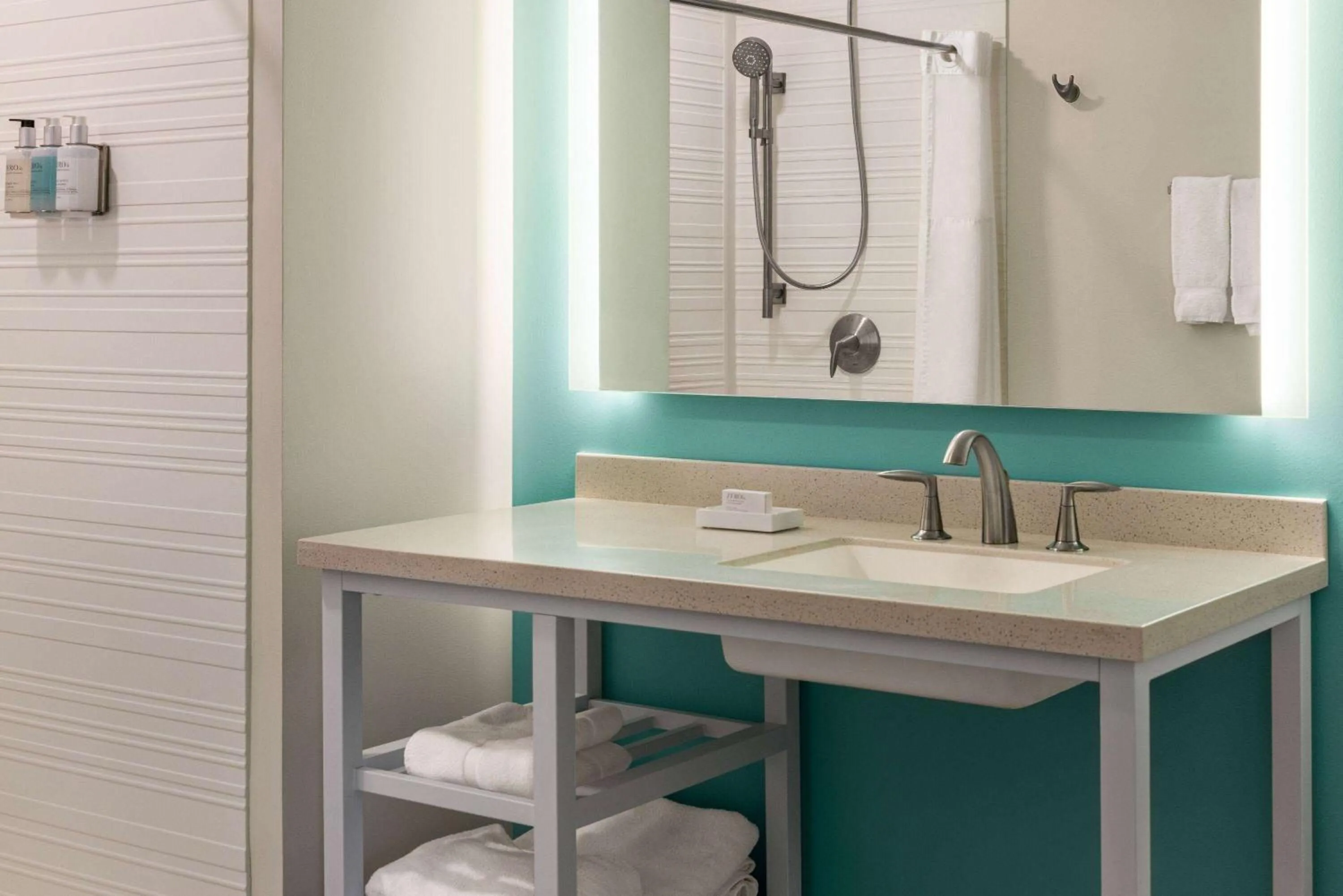 Shower in The Orbit Hotel, Trademark Collection by Wyndham