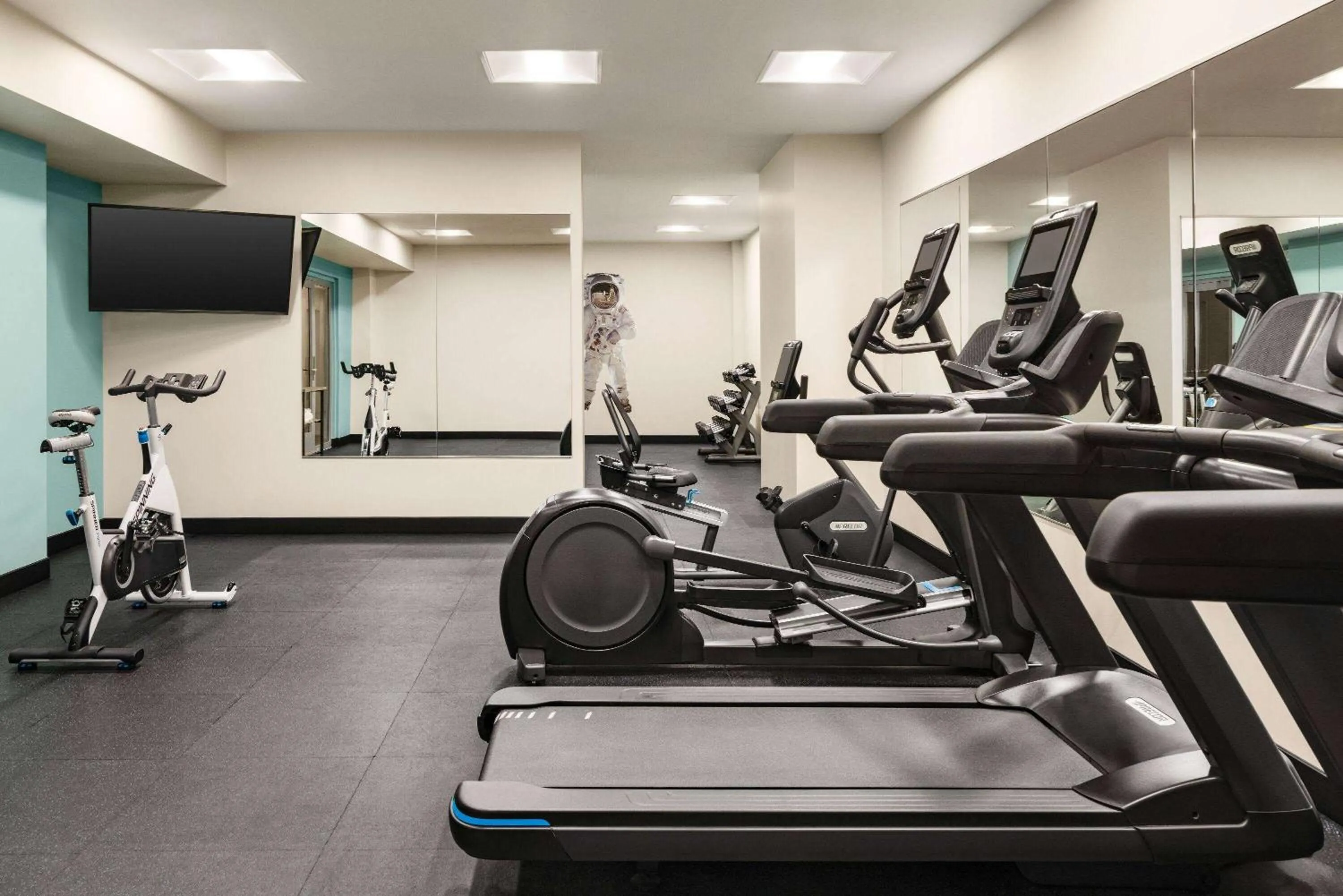 Fitness centre/facilities in The Orbit Hotel, Trademark Collection by Wyndham